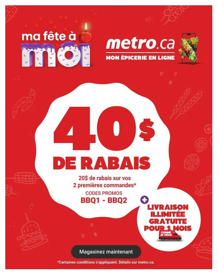 Metro weekly flyer Quebec from June 6 to June 12 2024 - flyer page 5