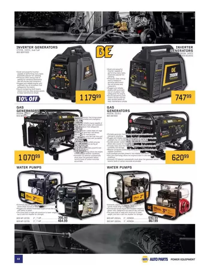 Top offers for smart savers from January 1 to March 31 2025 - flyer page 44