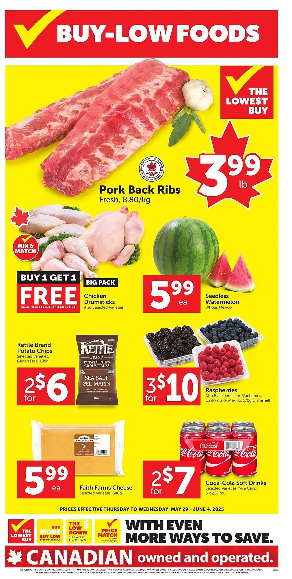 Buy-Low Foods flyer - 1