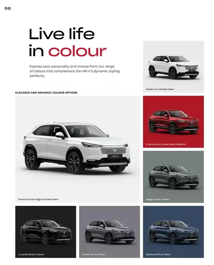 Honda HR-V from February 28 to February 28 2026 - flyer page 56