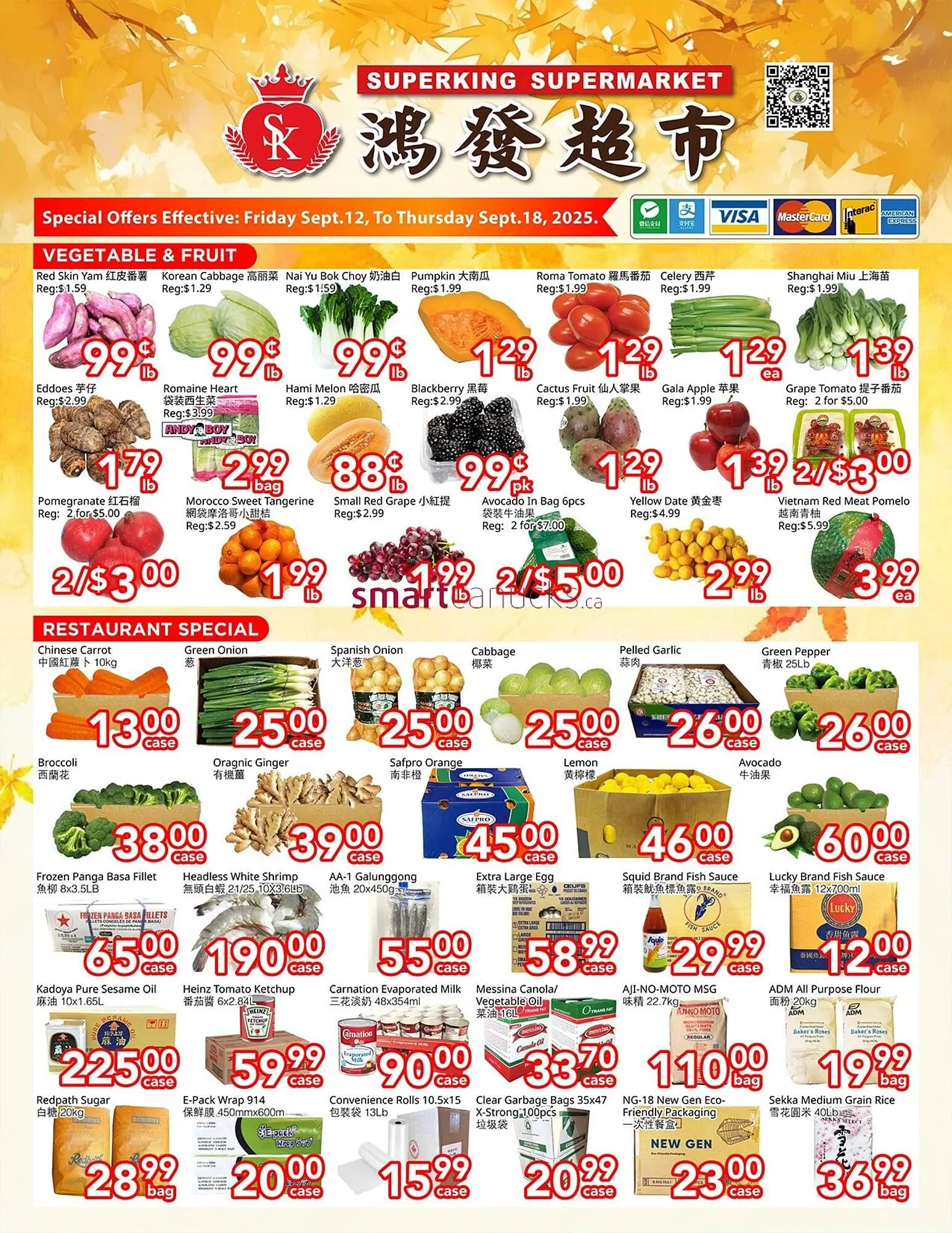 Superking Supermarket flyer from September 11 to September 17 2025 - flyer page 1