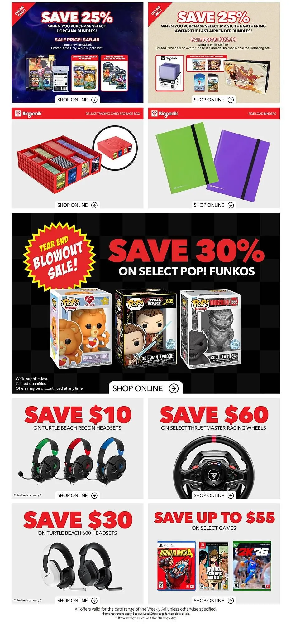 EB Games flyer from January 1 to January 7 2026 - flyer page 2