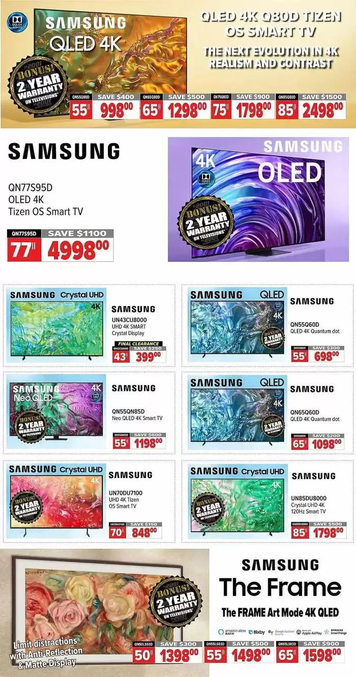 2001 Audio Video weekly flyer from January 31 to February 7 2025 - flyer page 3