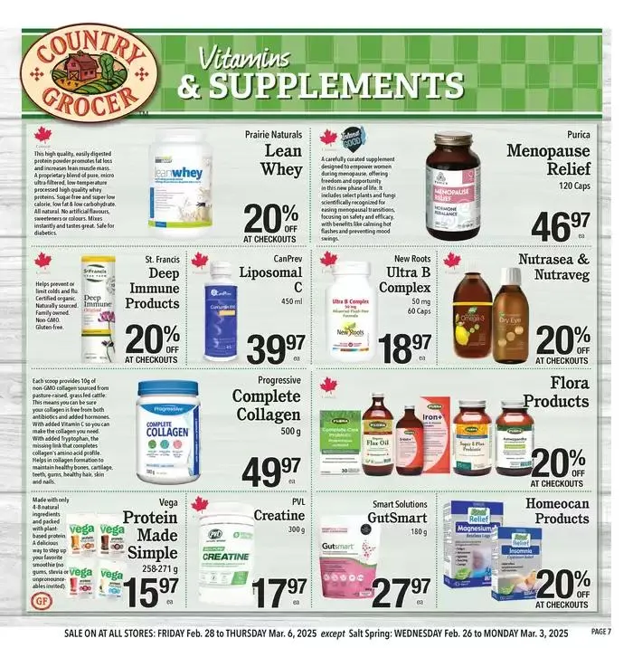 Special offers for you from February 26 to March 12 2025 - flyer page 7