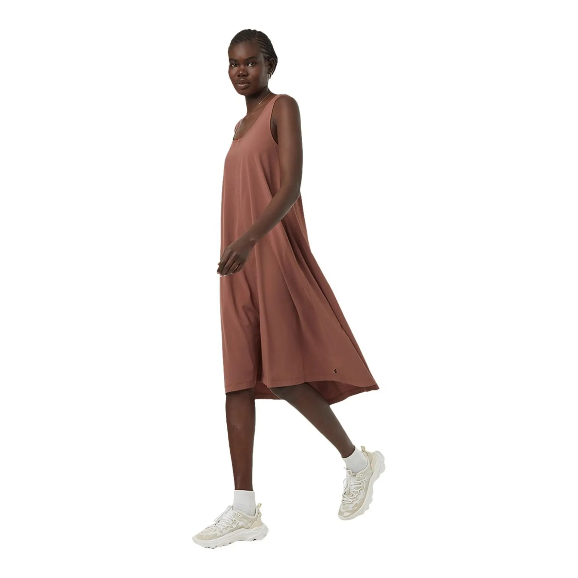 Tentree Women's InMotion SLVLS Midi Dress