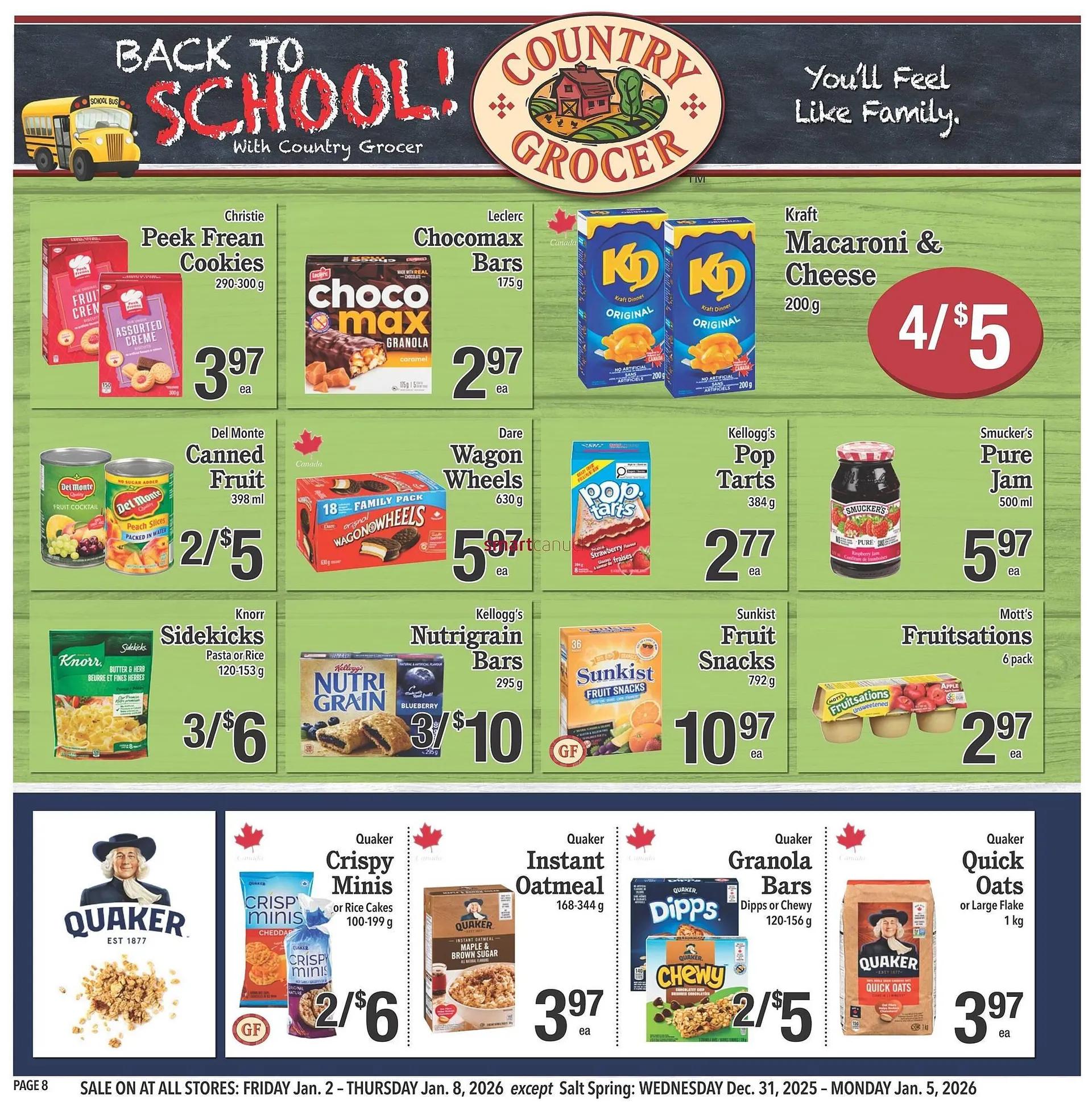Country Grocer flyer from January 2 to January 8 2026 - flyer page 8