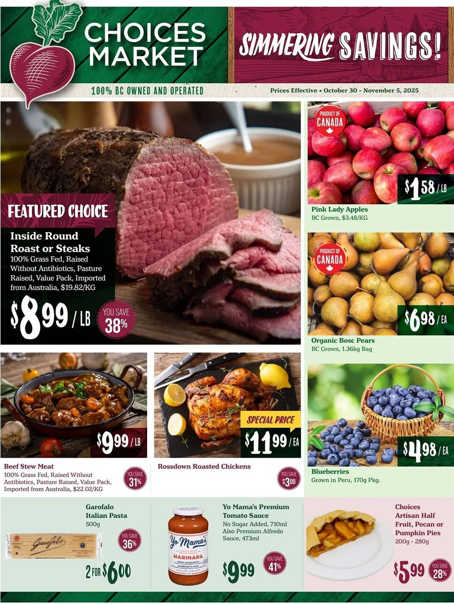 Choices Market flyer from November 4 to November 5 2025 - flyer page 1