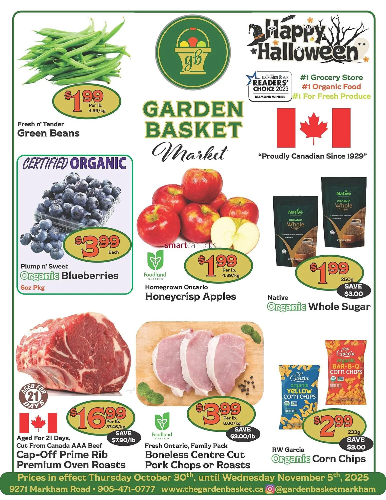 The Garden Basket flyer from October 30 to November 5 2025 - flyer page 1
