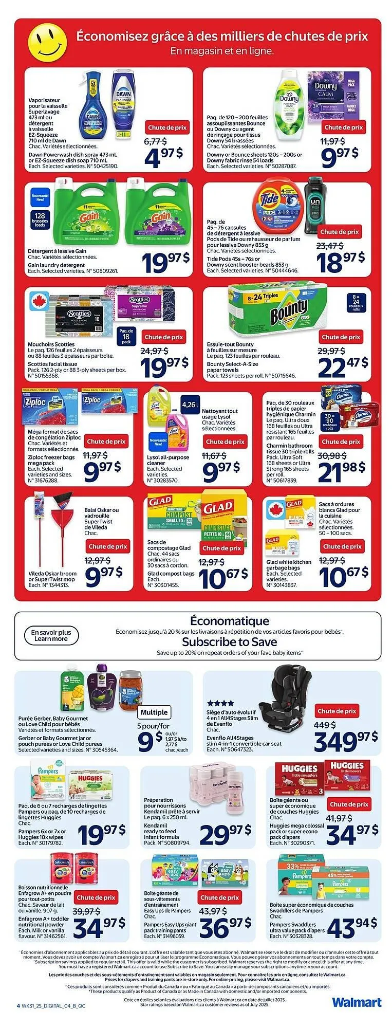 Walmart flyer from August 28 to September 3 2025 - flyer page 9