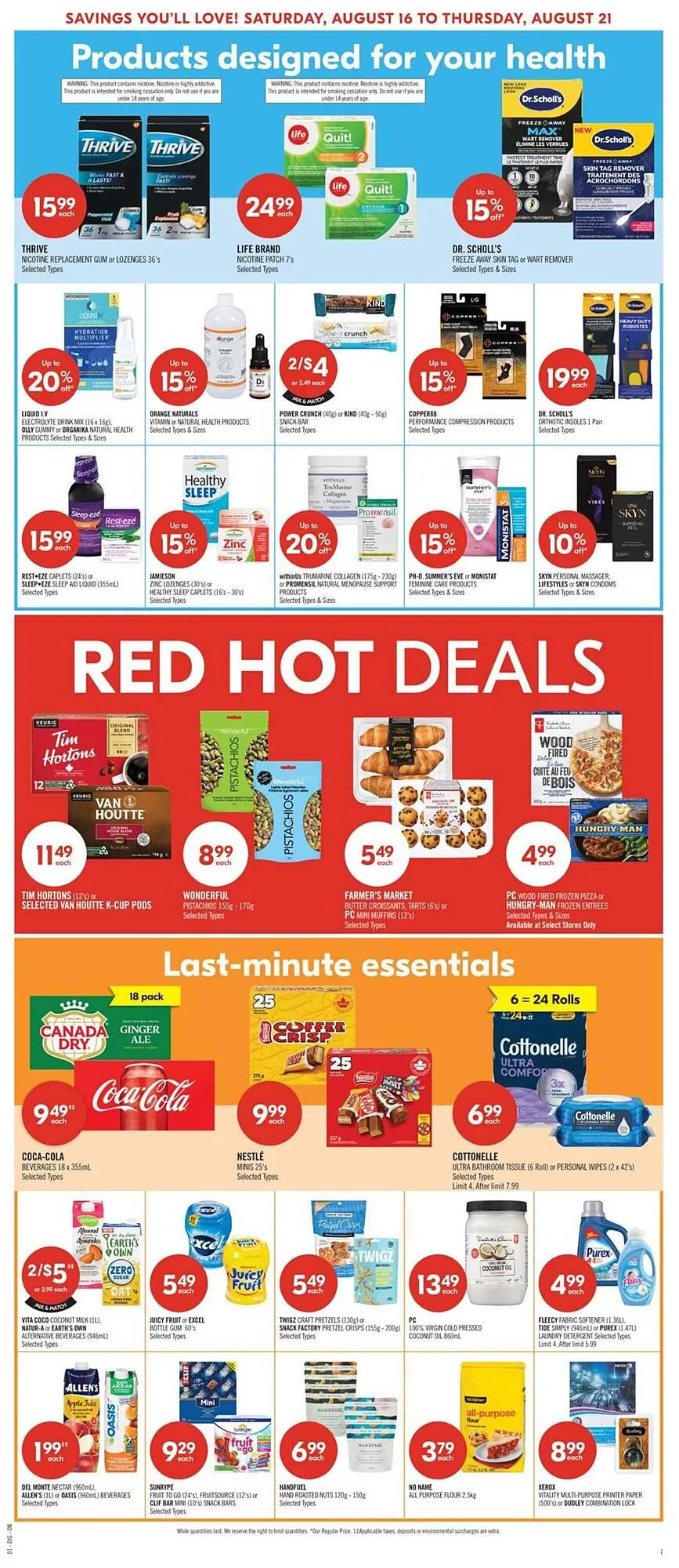 Shoppers Drug Mart flyer from August 14 to August 21 2025 - flyer page 19