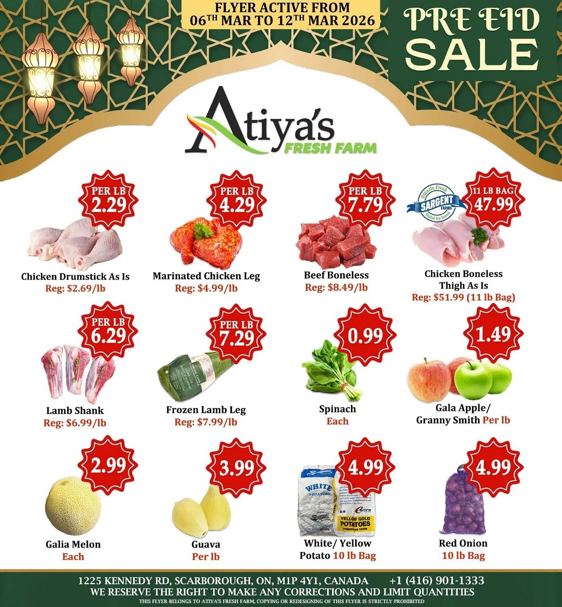 Atiya's Fresh Farm flyer from March 6 to March 12 2026 - flyer page 4