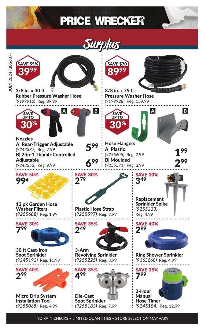 Price Wrecker from July 1 to July 31 2024 - flyer page 12
