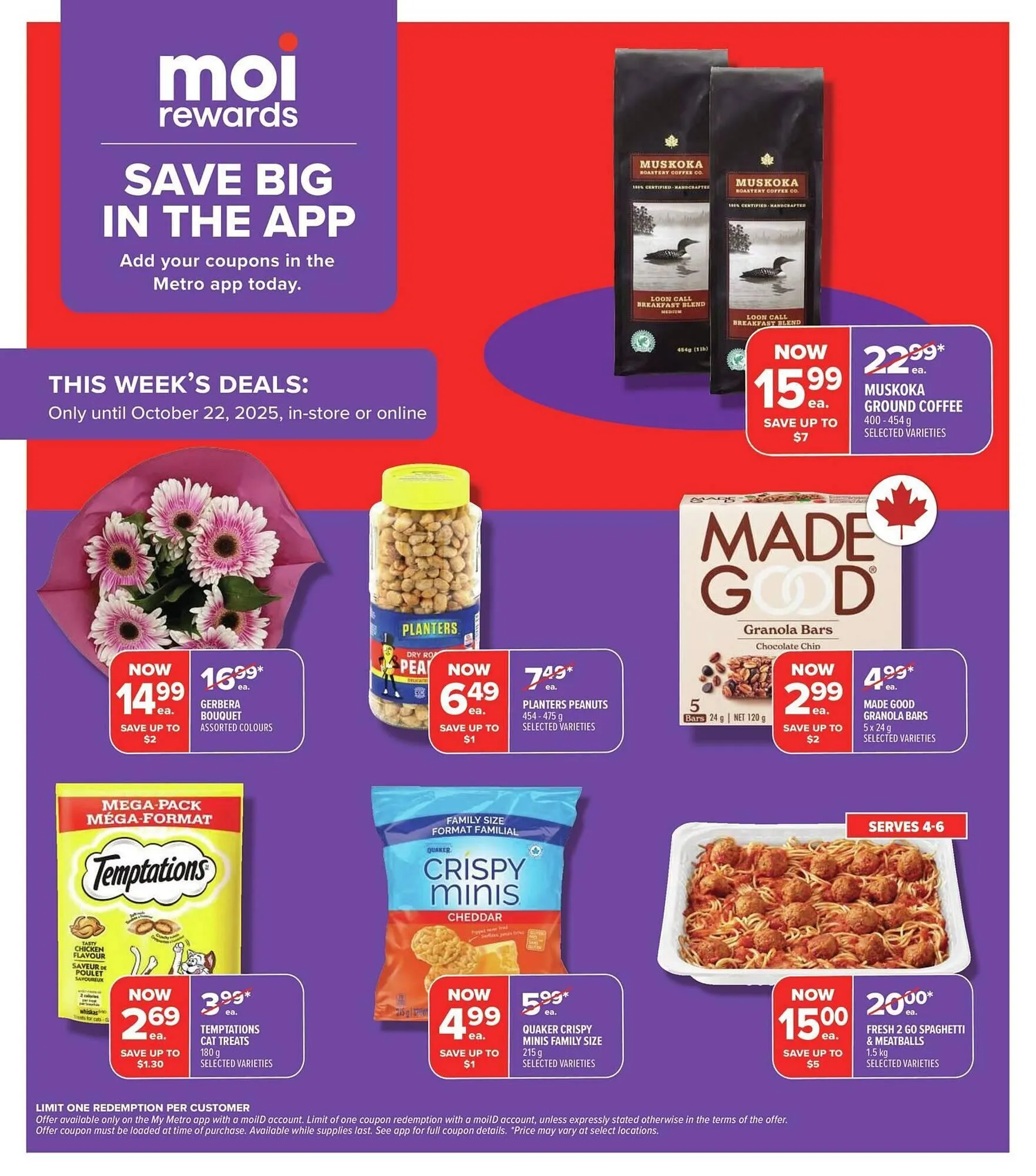 Metro flyer from October 16 to October 23 2025 - flyer page 5