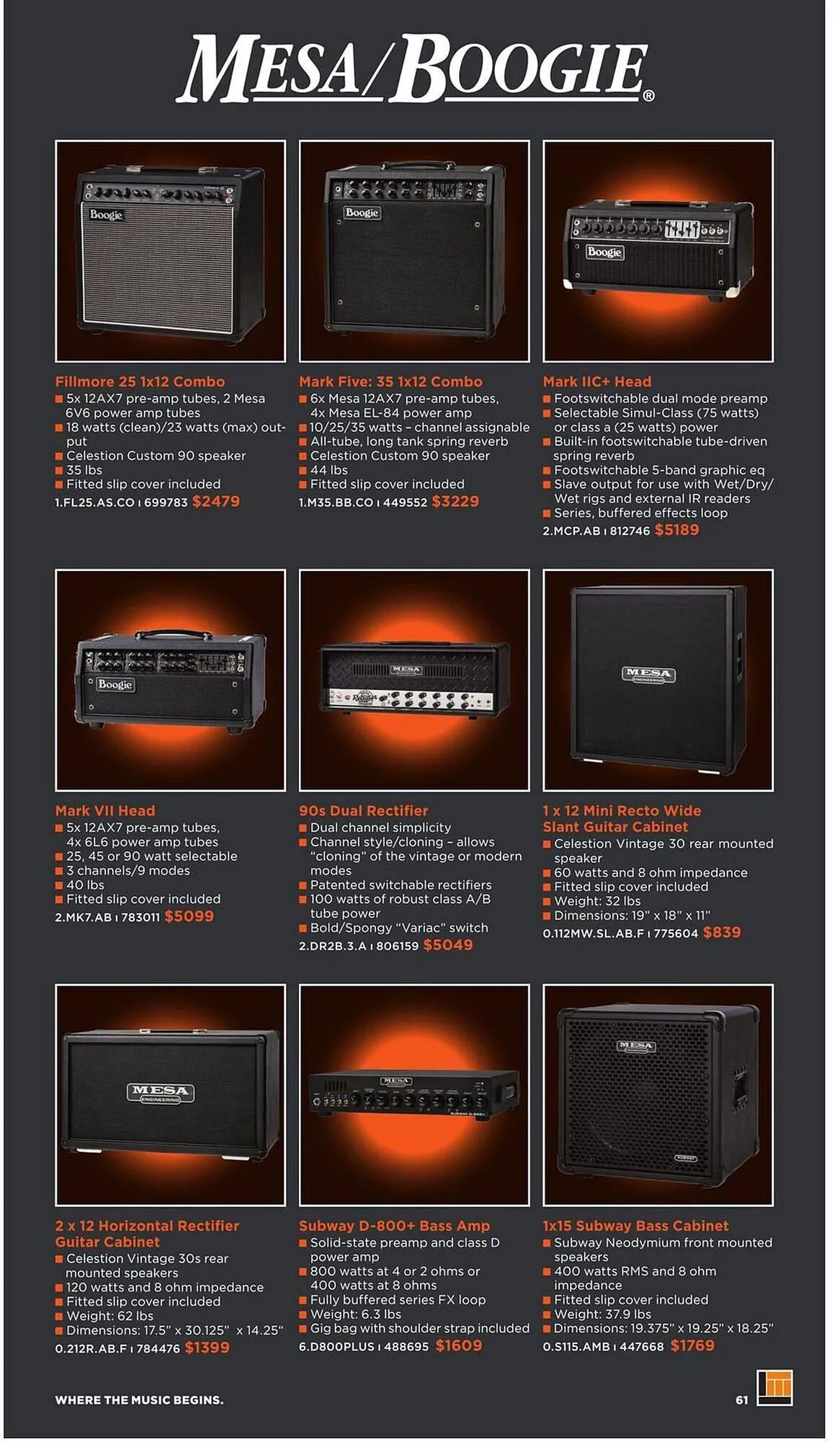 Long & McQuade flyer from November 5 to July 31 2026 - flyer page 61