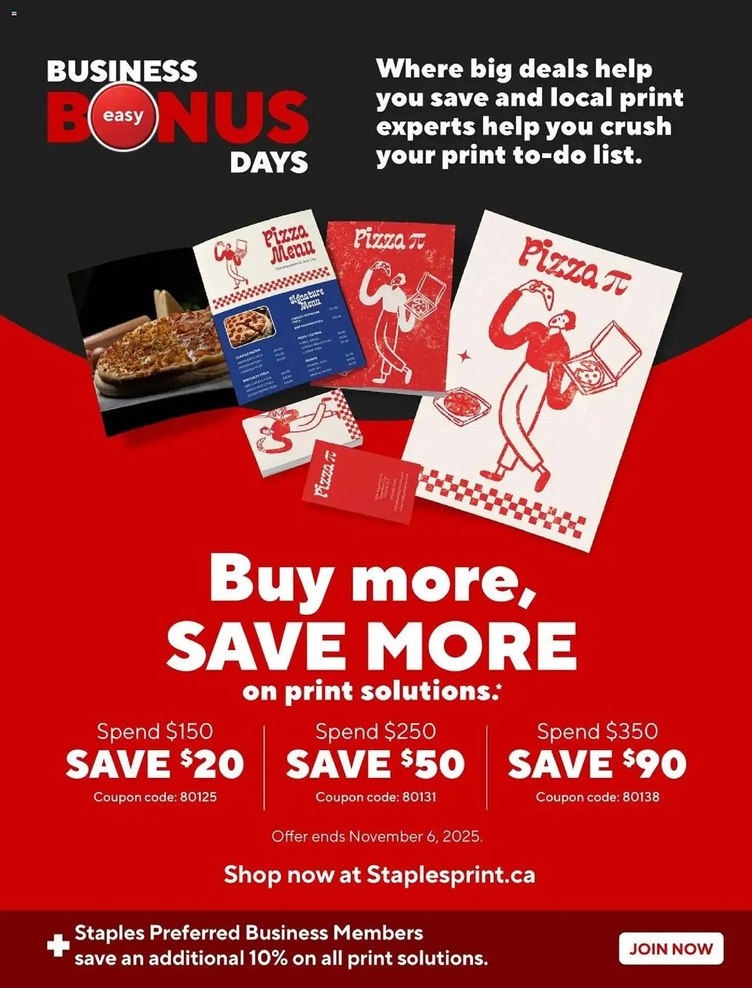 Staples flyer from October 3 to October 16 2025 - flyer page 17