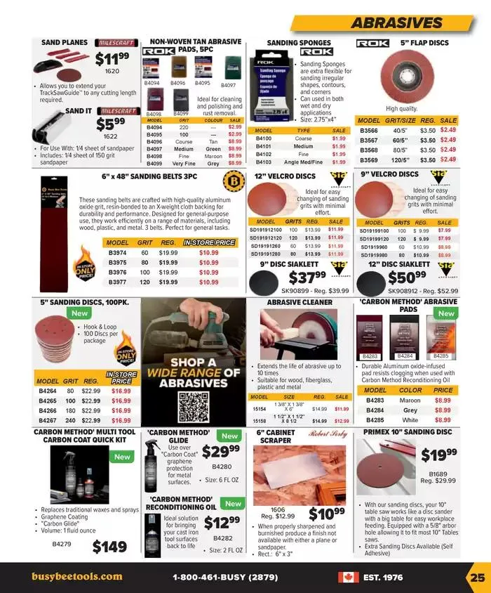 Busy Bee Tools Winter Catalogue from January 6 to March 22 2025 - flyer page 25