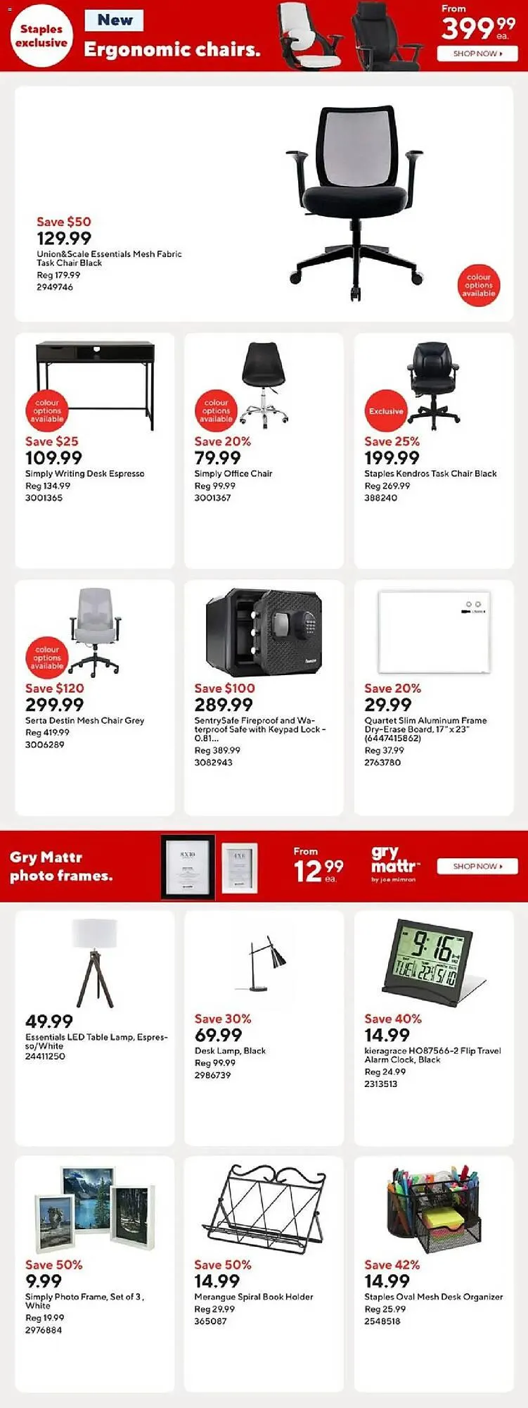 Staples flyer from July 18 to July 25 2025 - flyer page 15