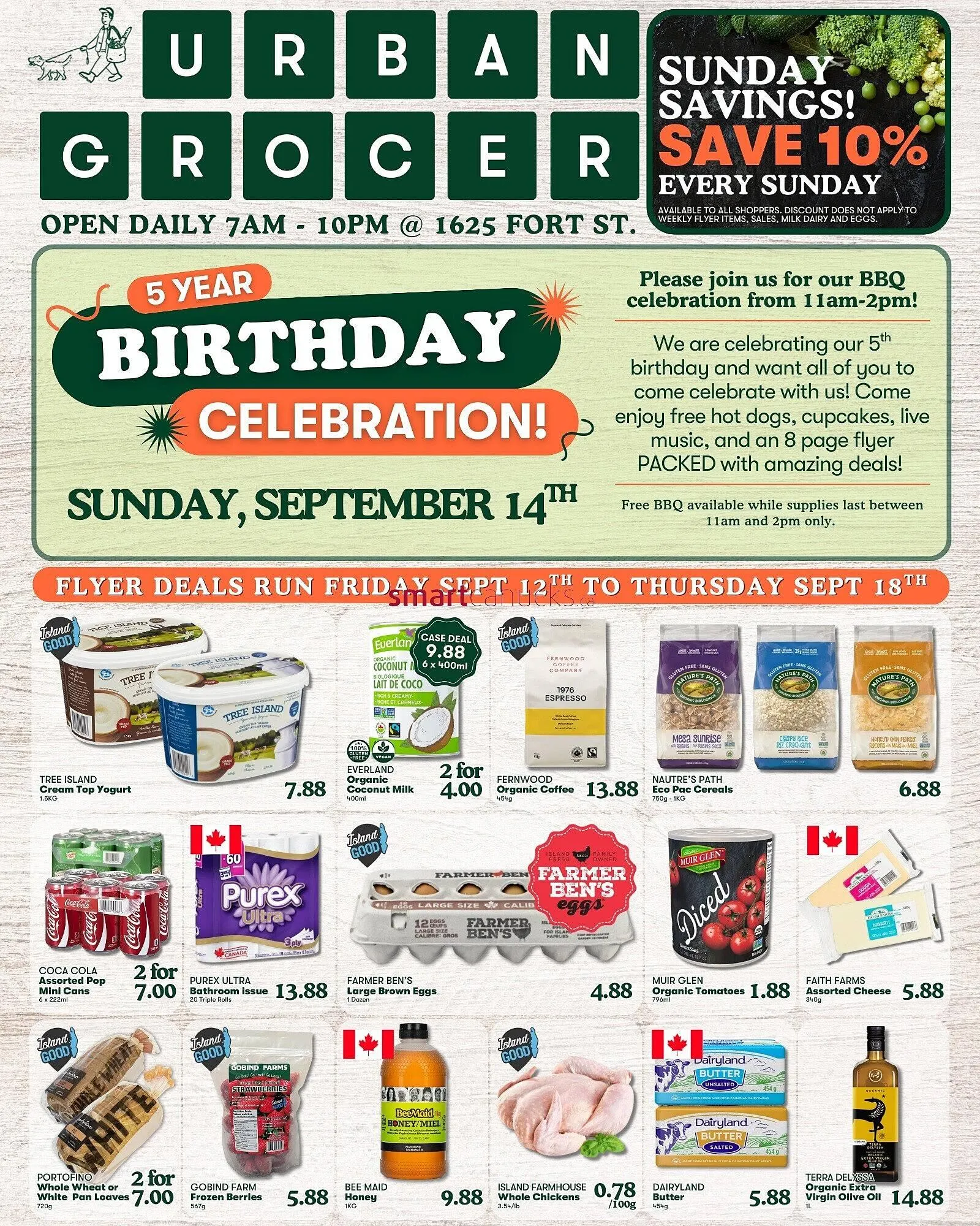 Urban Grocer flyer from September 12 to September 18 2025 - flyer page 1