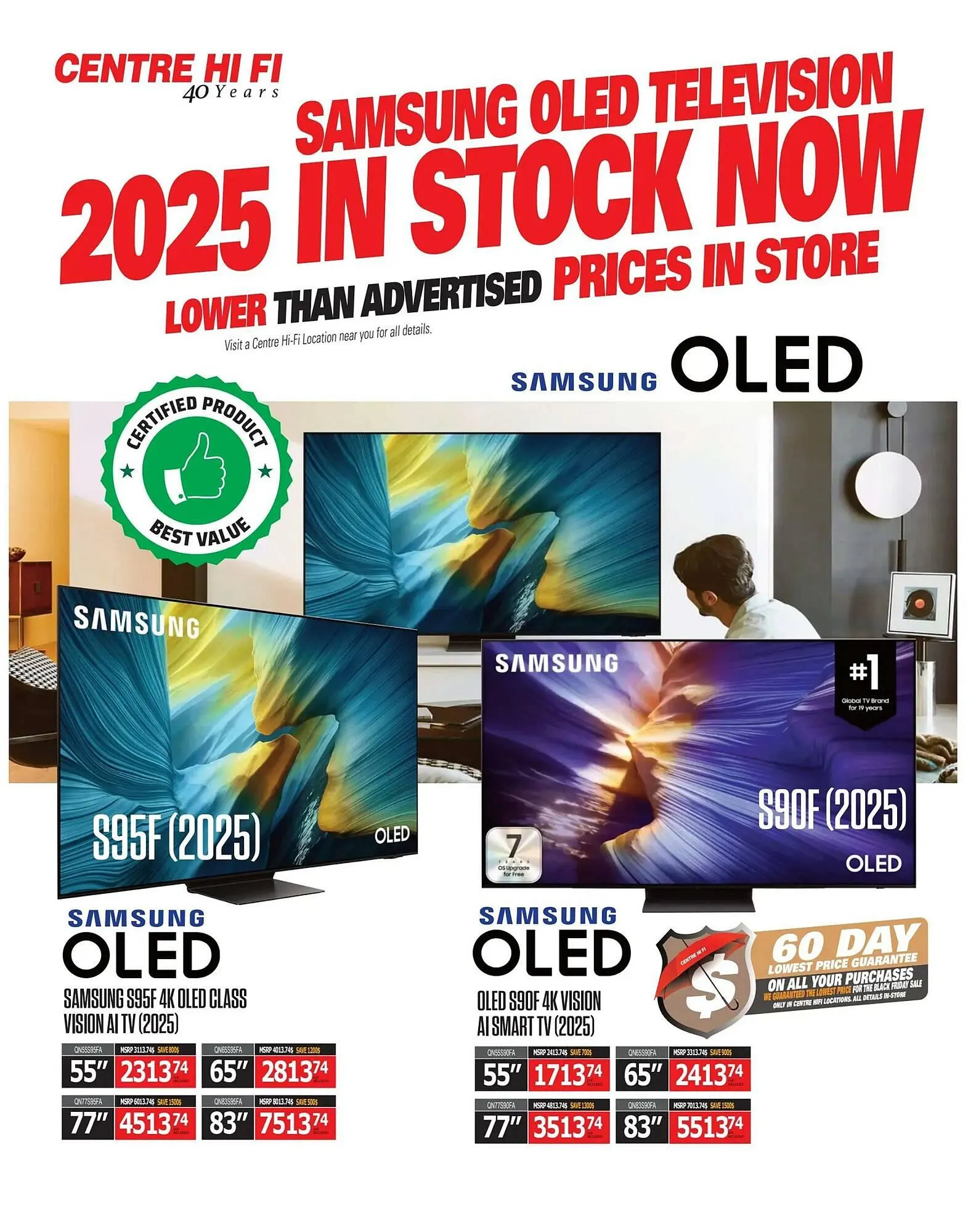 Centre Hi-Fi flyer from October 31 to November 6 2025 - flyer page 8