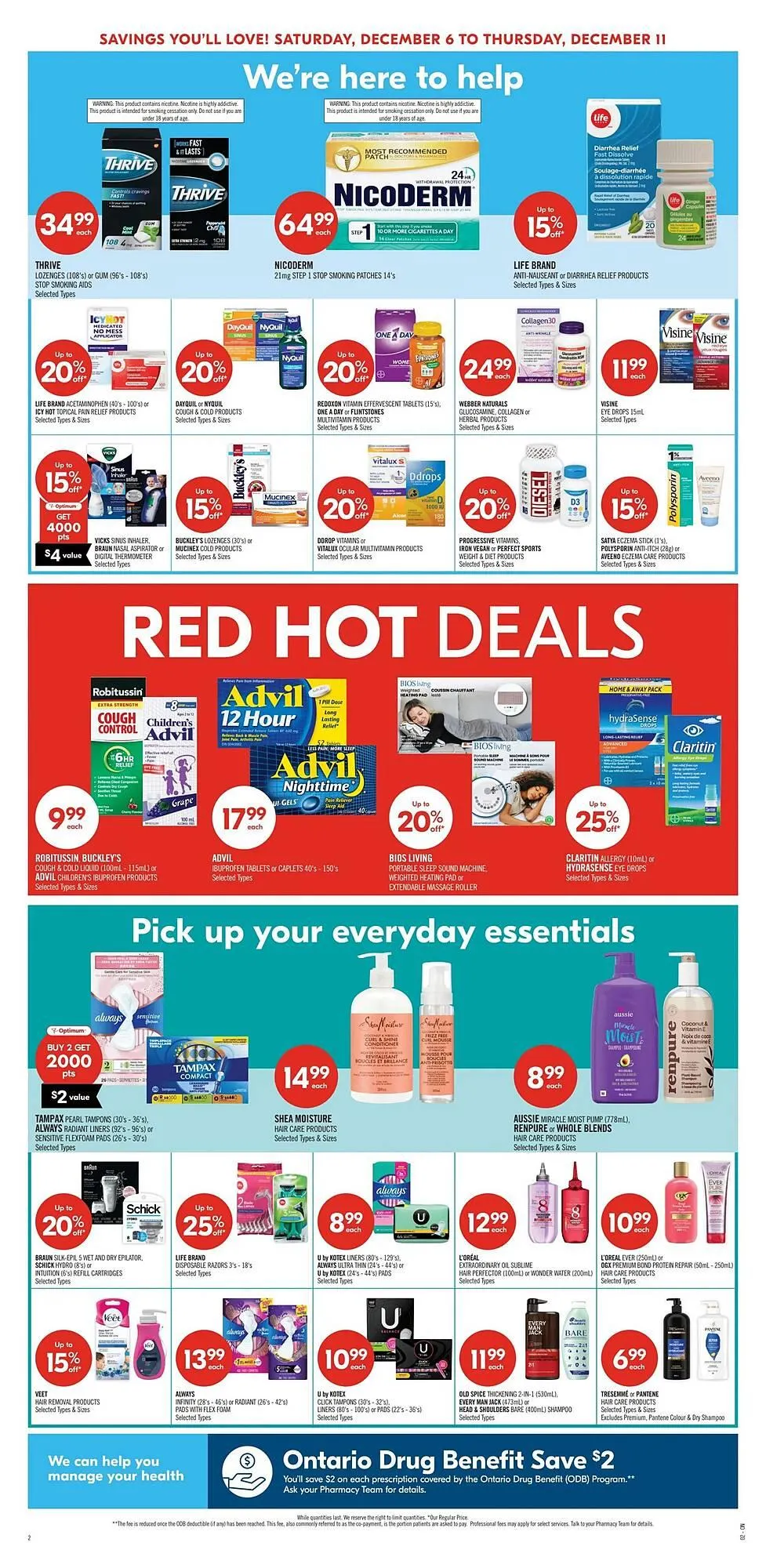 Shoppers Drug Mart flyer from December 4 to December 17 2025 - flyer page 7