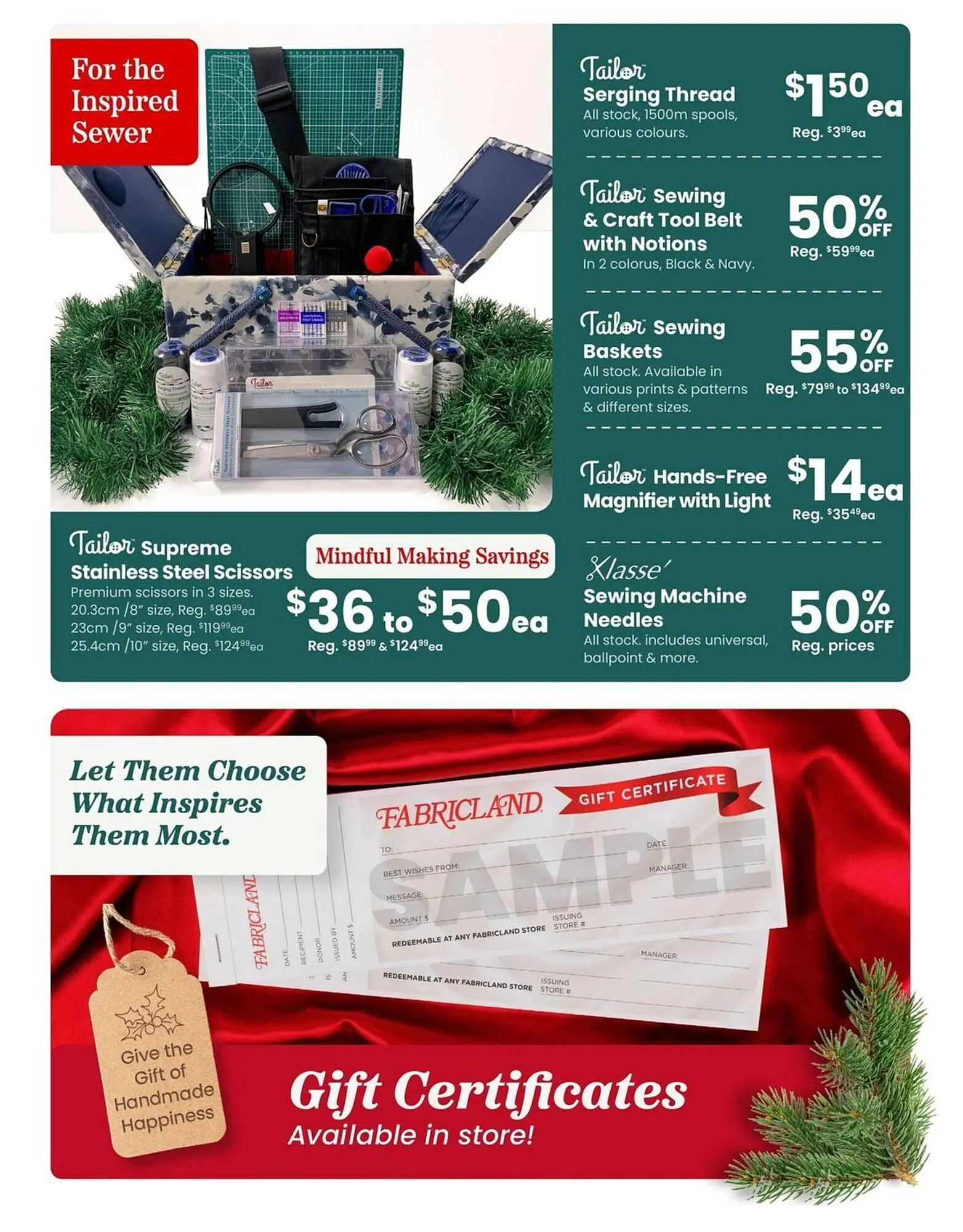 Fabricland flyer from November 1 to November 20 2025 - flyer page 8