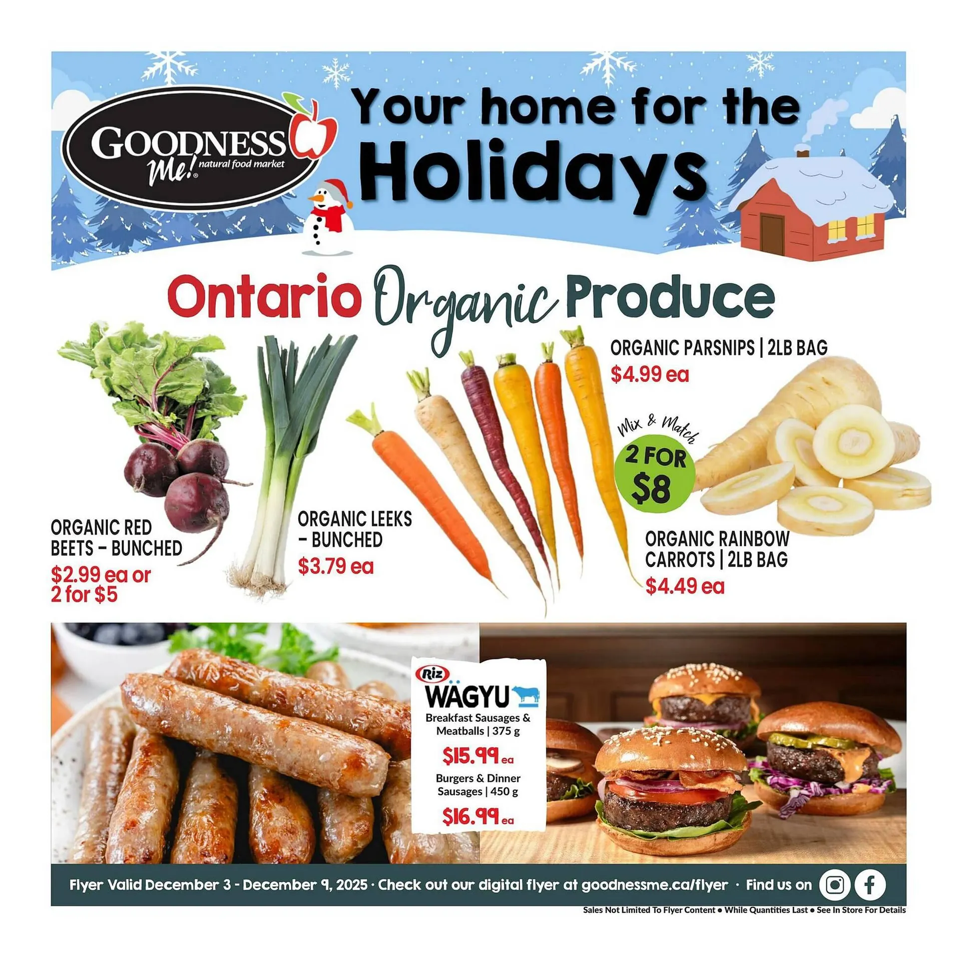 Goodness Me flyer - 1