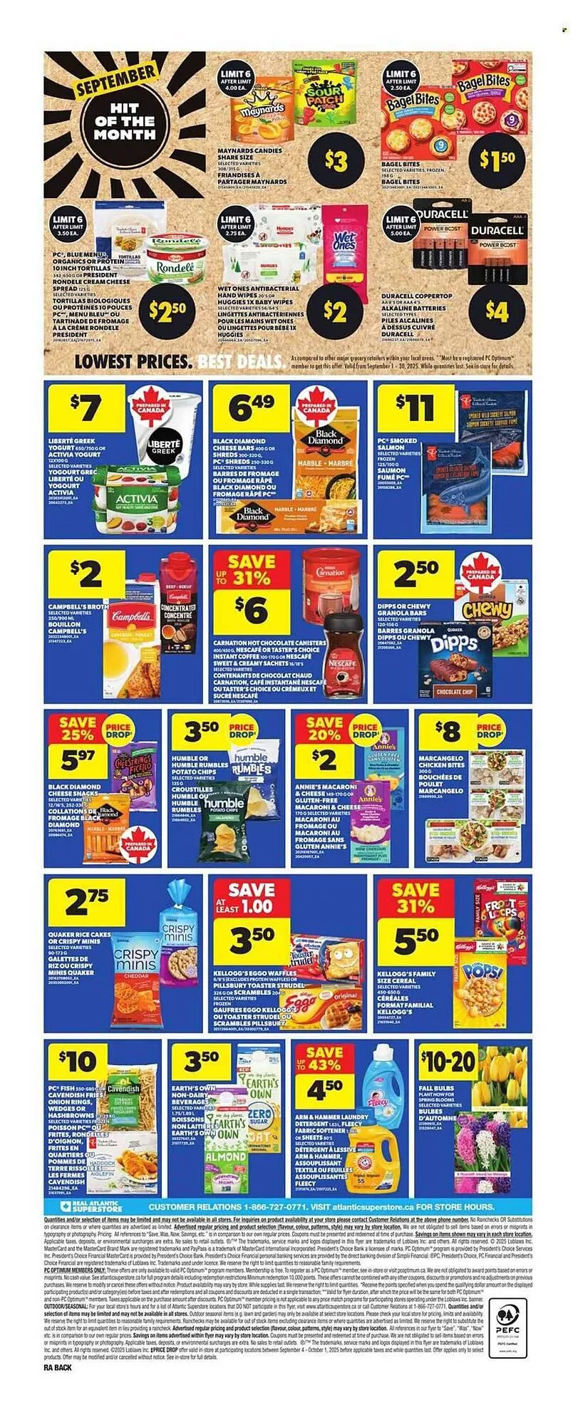 Atlantic Superstore flyer from September 4 to September 10 2025 - flyer page 3