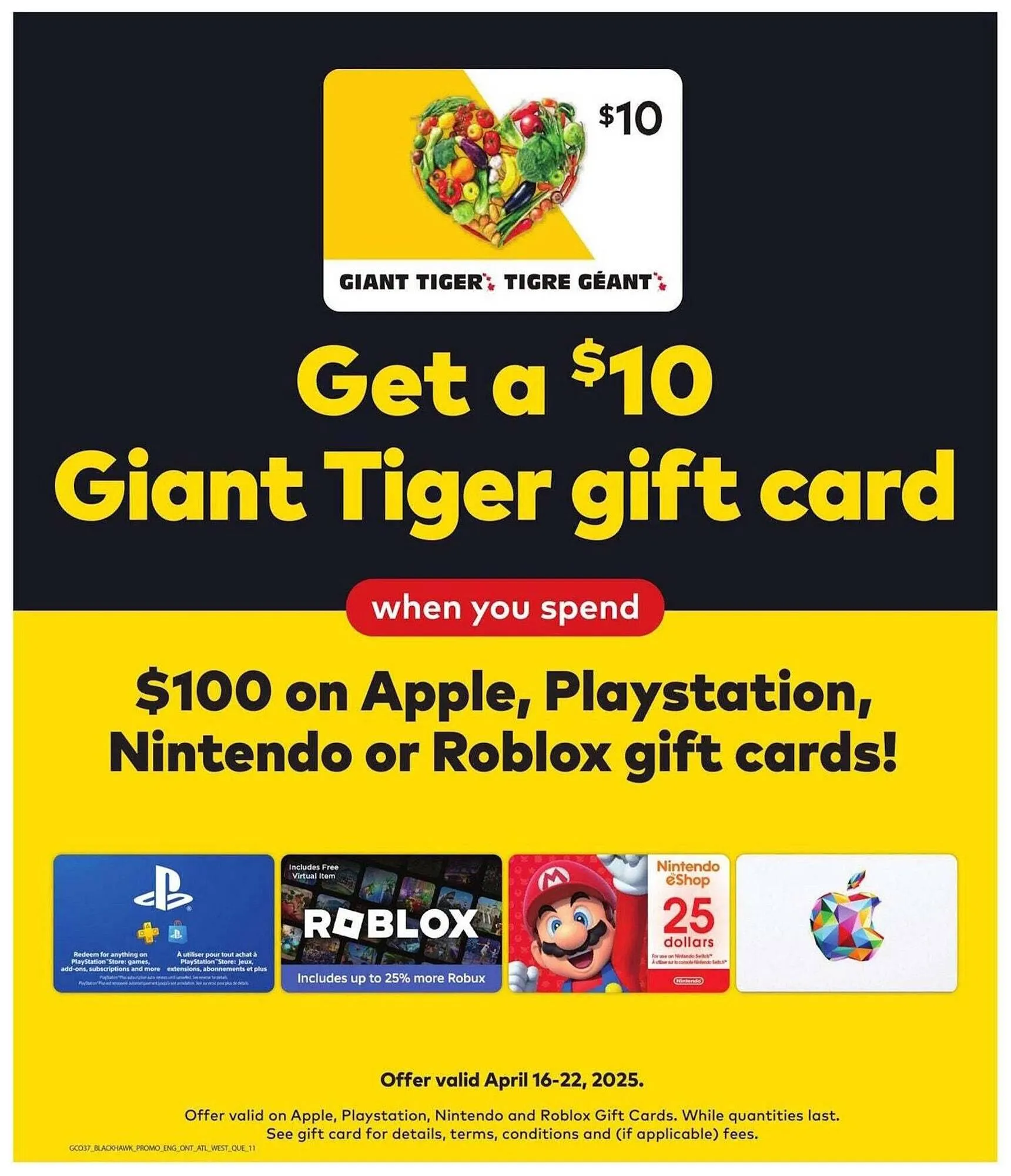 Giant Tiger flyer from April 16 to April 30 2025 - flyer page 13