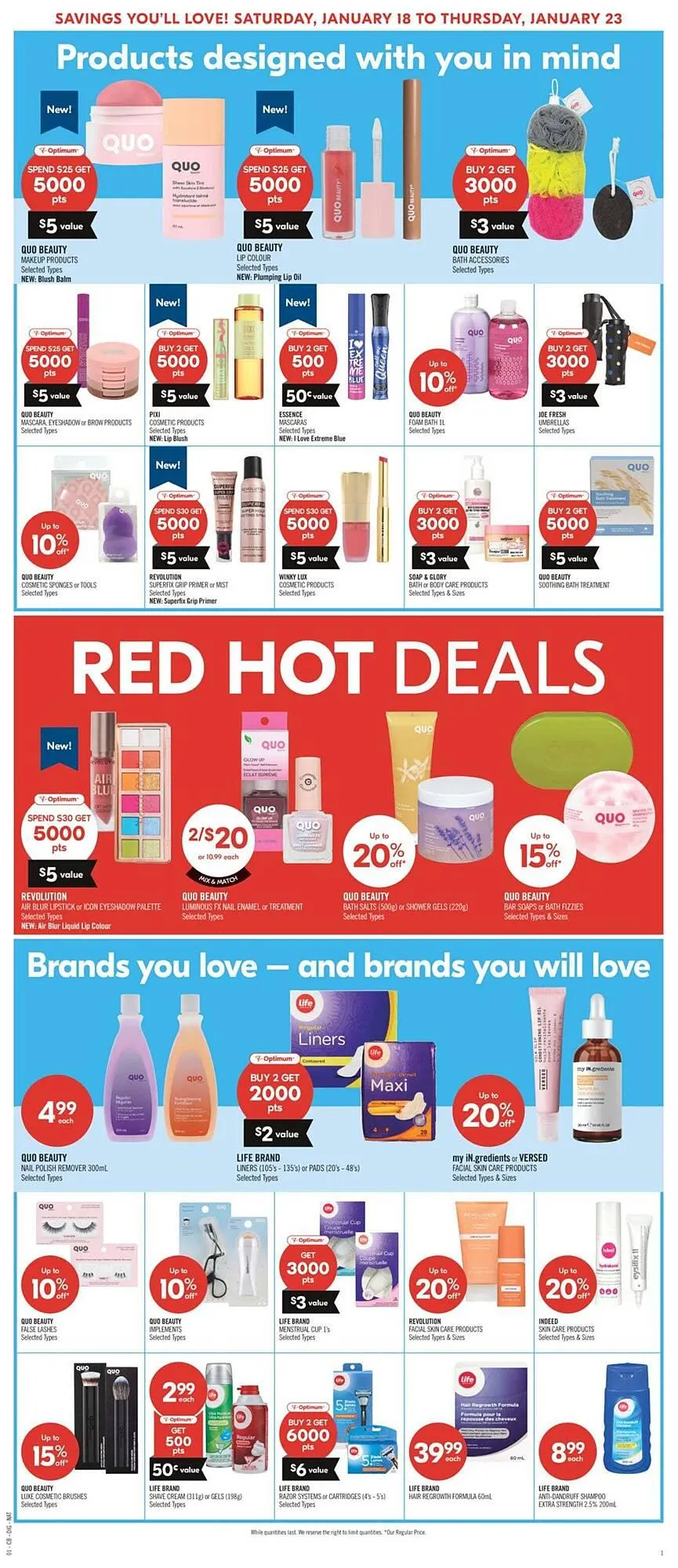Shoppers Drug Mart flyer from January 16 to January 30 2025 - flyer page 15