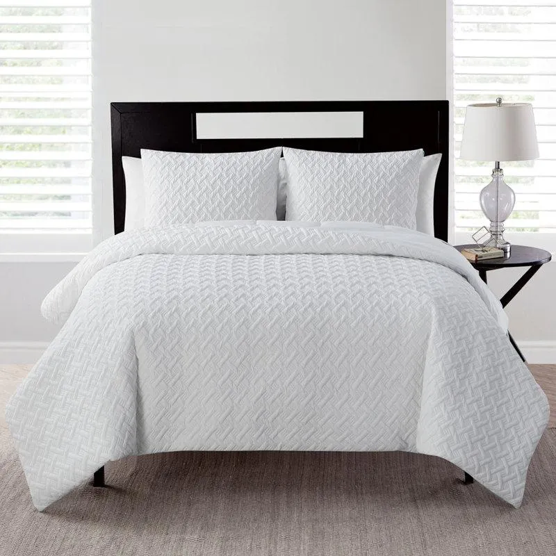 Nina II Microfiber Modern & Contemporary Comforter Set