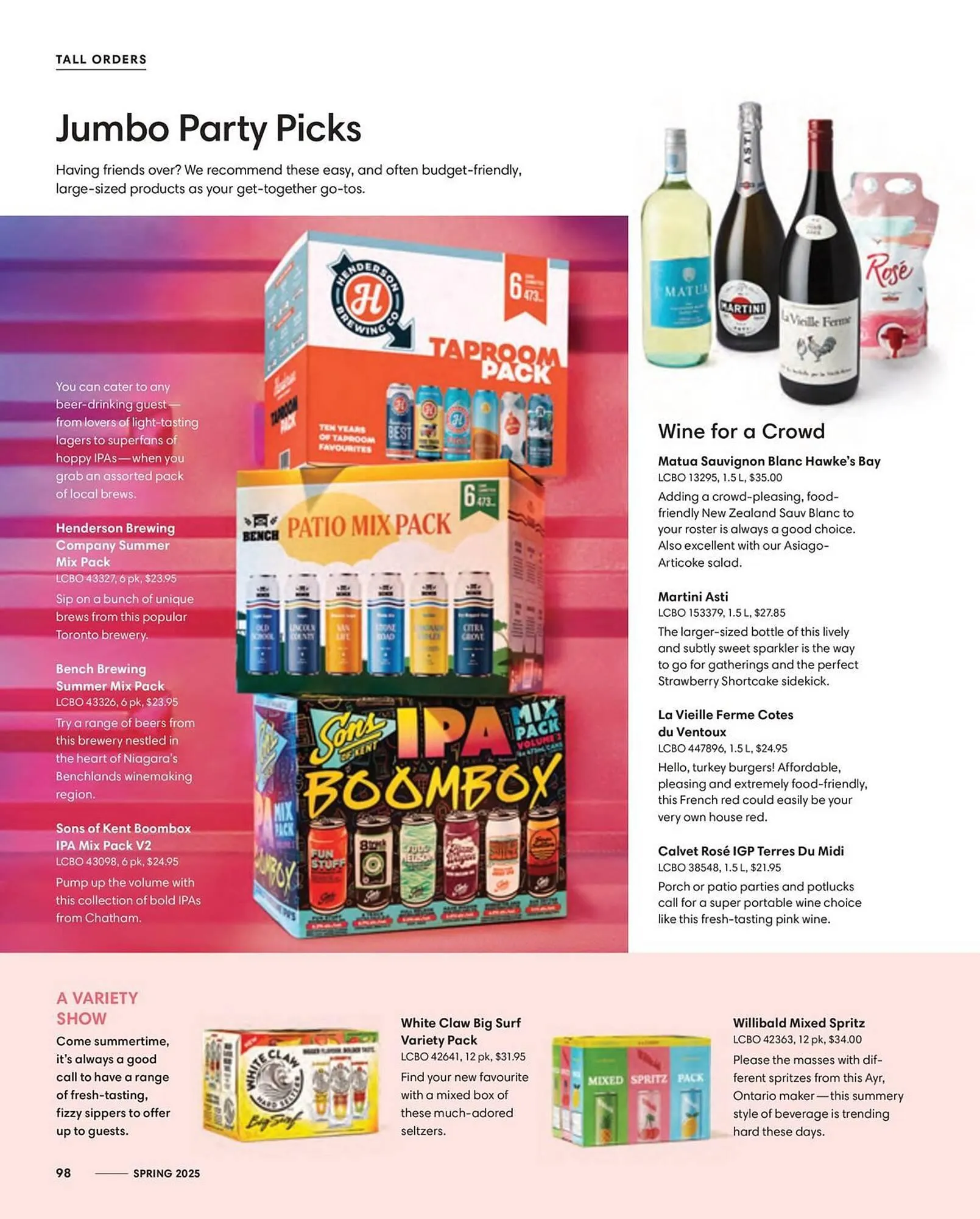 LCBO flyer from May 9 to May 15 2025 - flyer page 100
