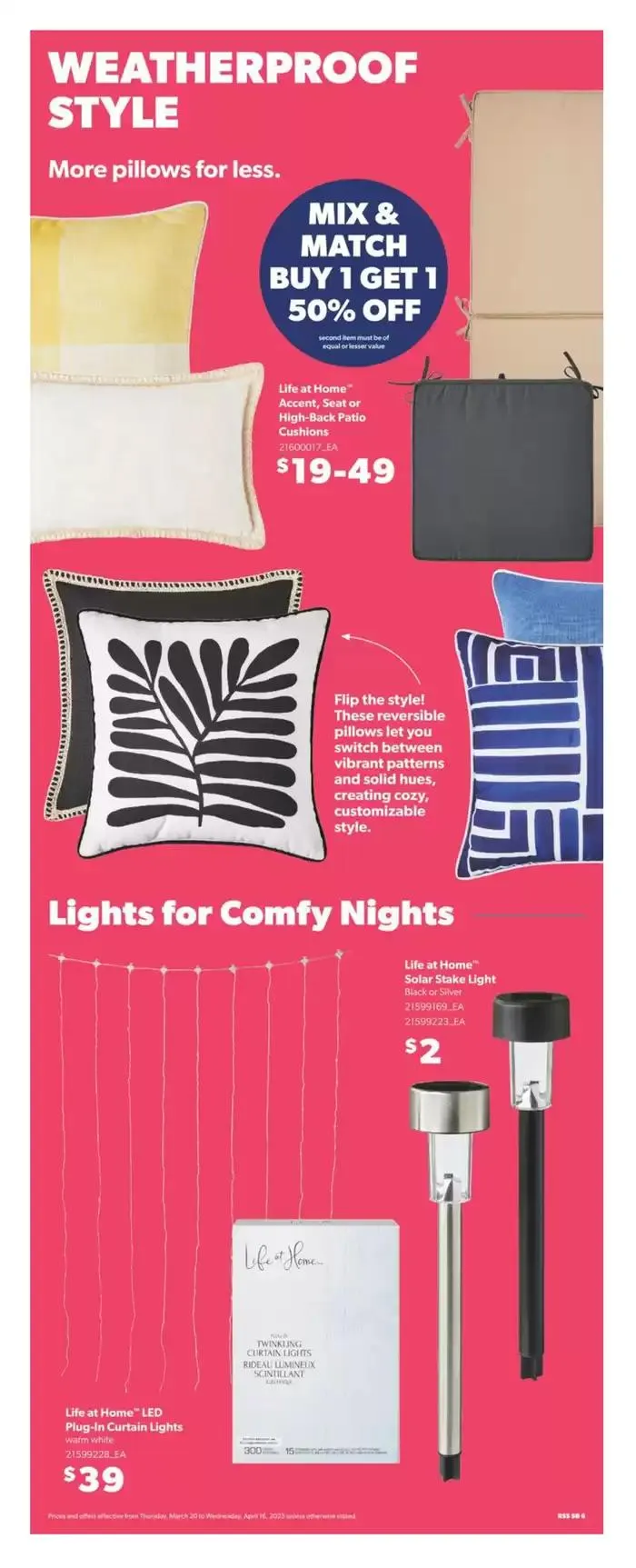 Wide range of offers from March 20 to April 16 2025 - flyer page 6