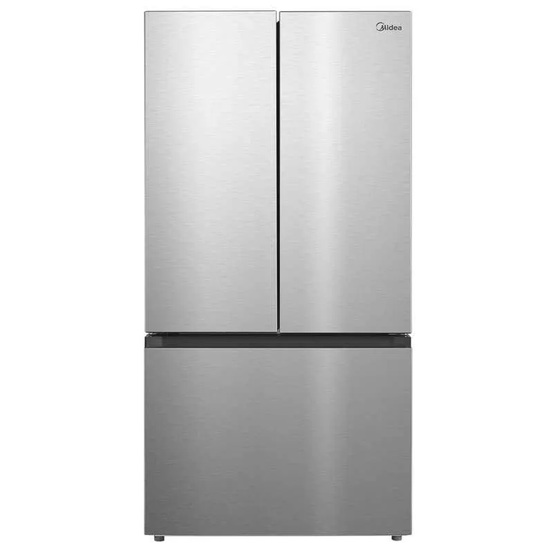 Midea Réfrigérateur 22,5 pi3 33 po Acier inoxydable Portes françaises - MRF23I7AST