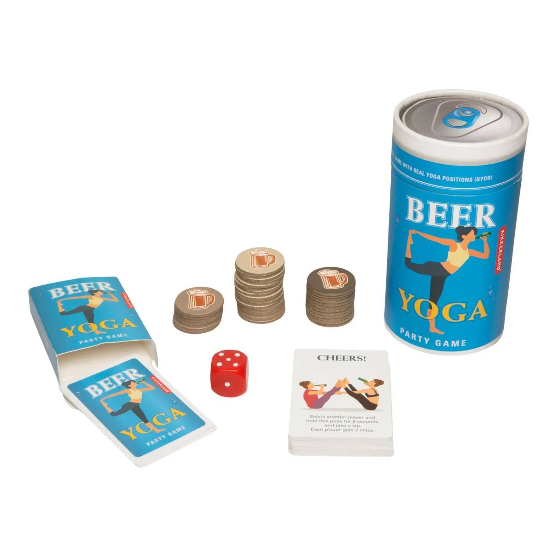 Kikkerland Beer Yoga Game
