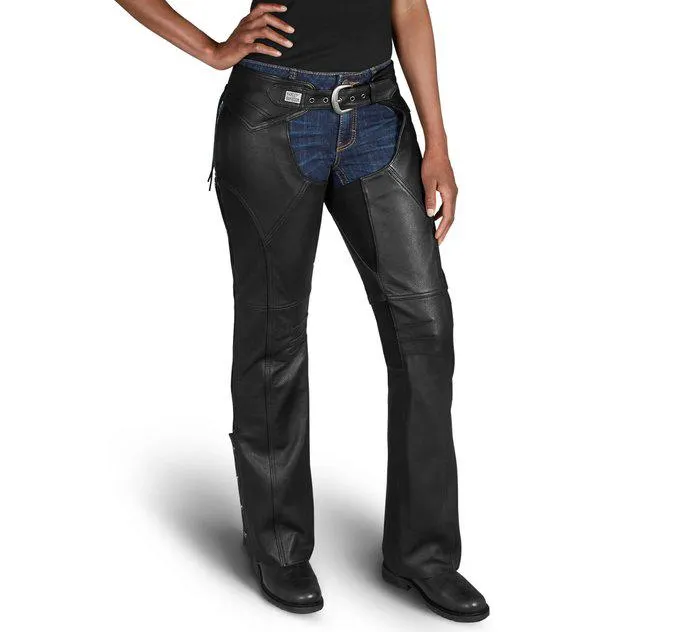 Women's Deluxe II Leather Chap
