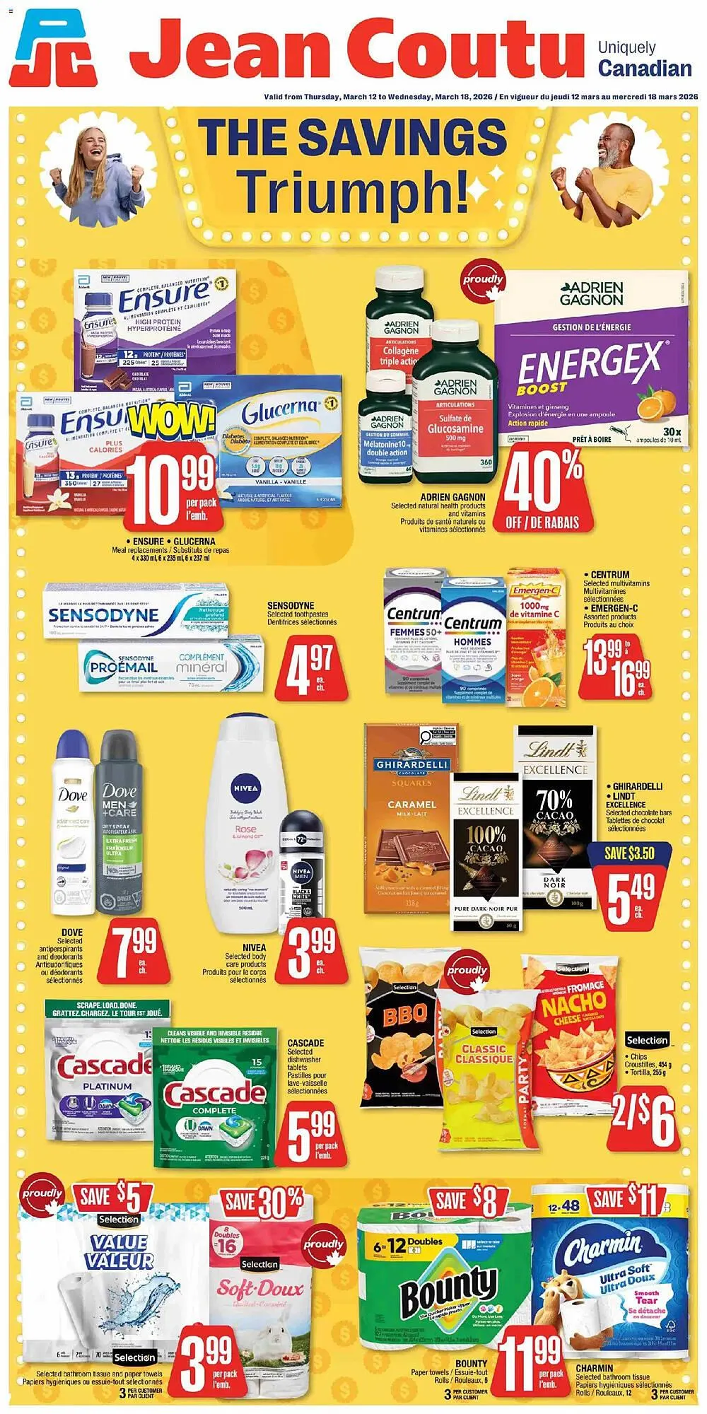 Jean Coutu flyer - 1