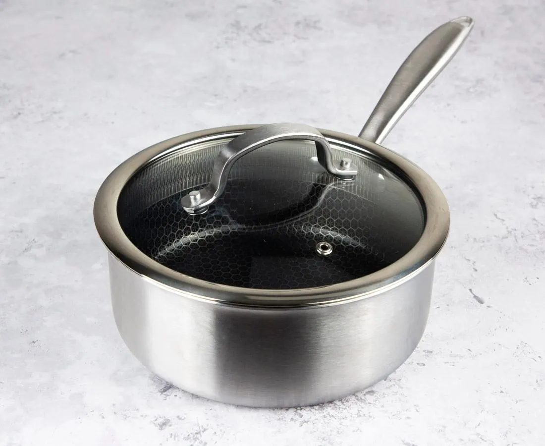 Remy Olivier Hexagon Sauce Pan with Lid, 20 cm