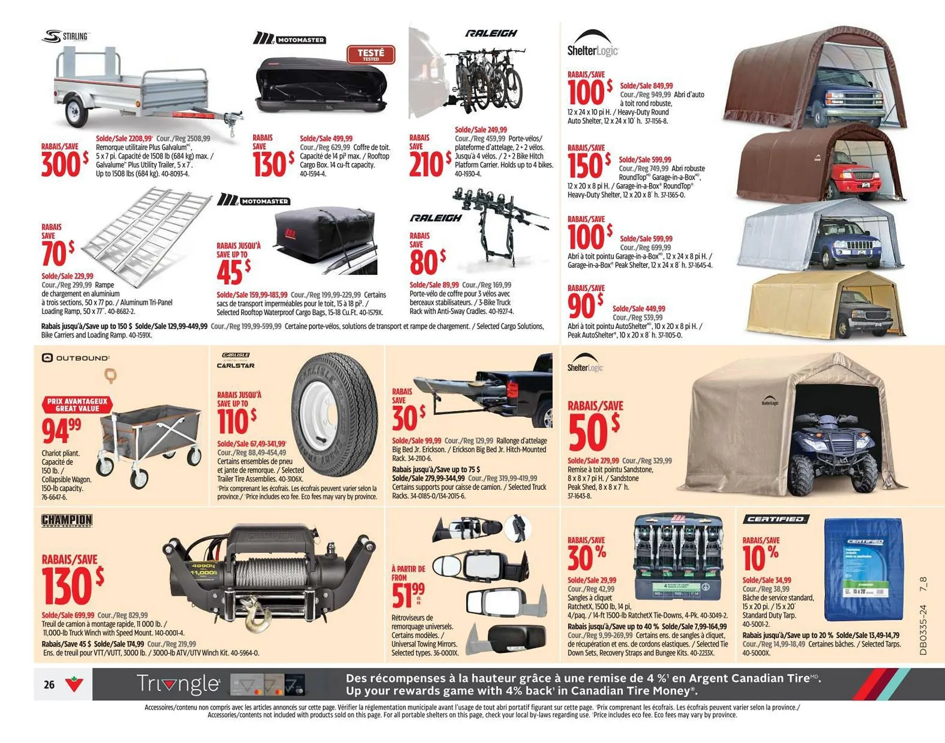 Canadian Tire flyer from August 22 to August 28 2024 - flyer page 26