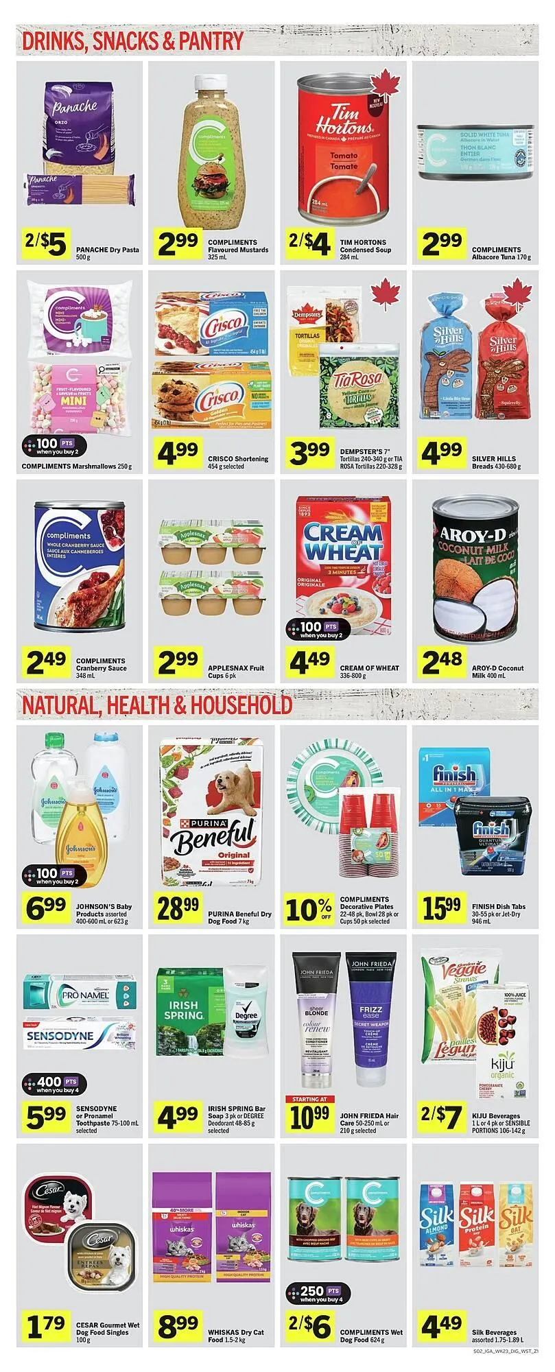 IGA flyer from October 2 to October 9 2025 - flyer page 8
