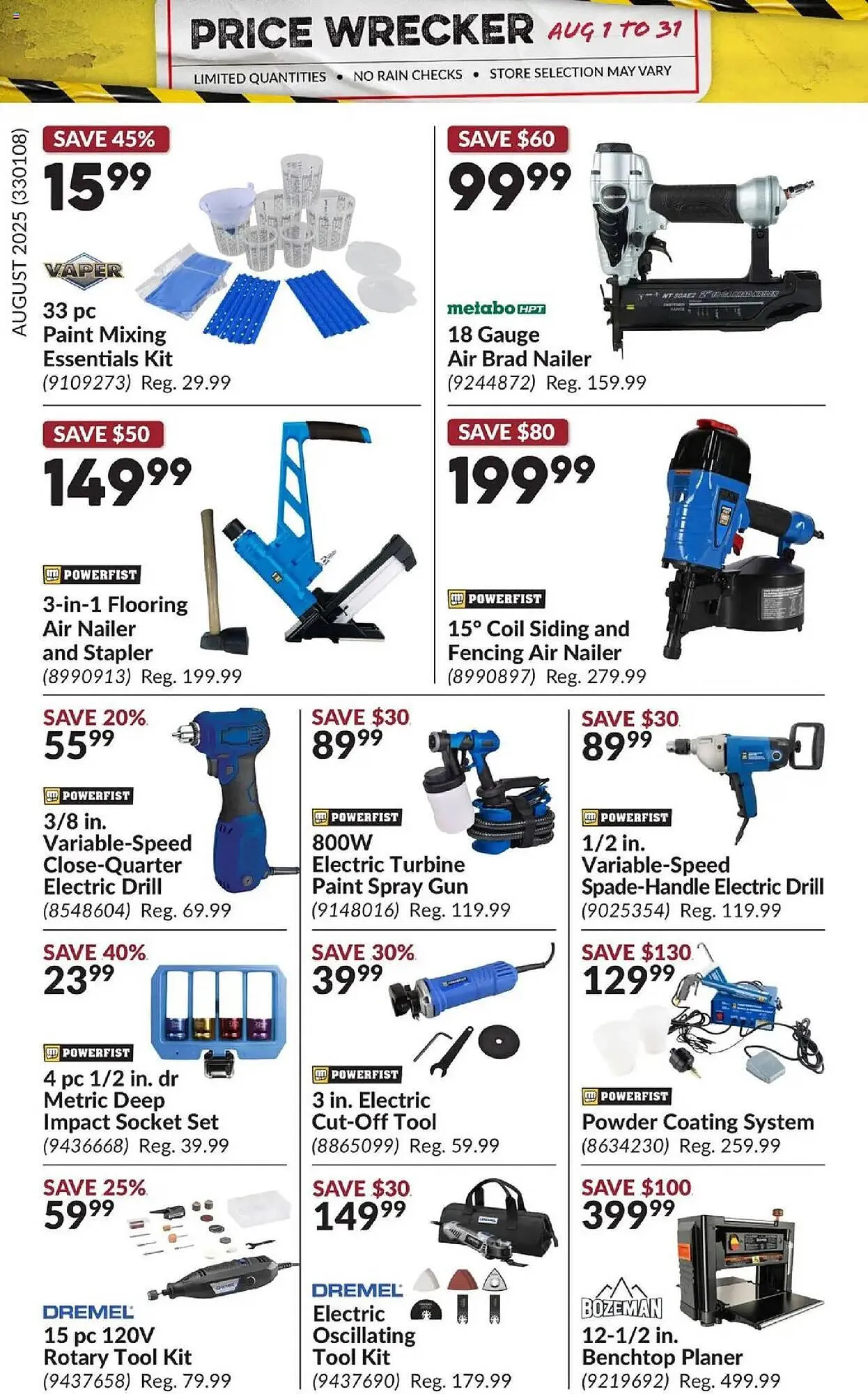 Princess Auto flyer from August 1 to September 1 2025 - flyer page 14