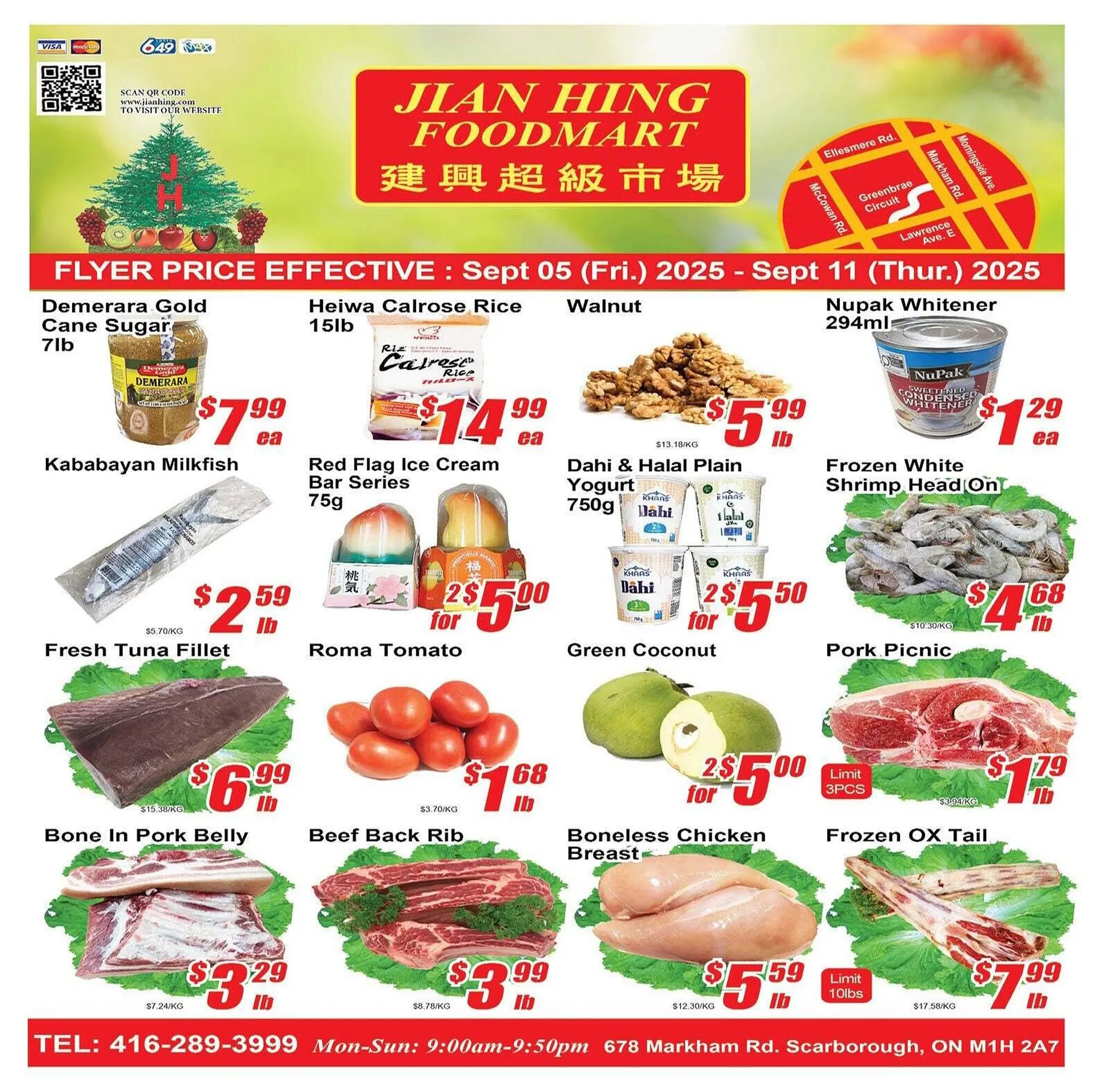 Jian Hing Supermarket flyer from September 4 to September 8 2025 - flyer page 1