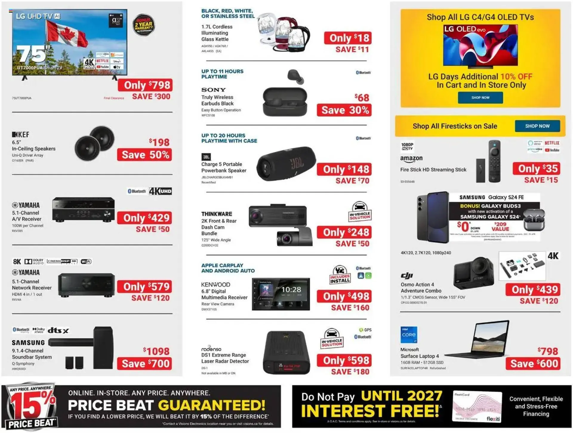 Visions Electronics flyer from April 11 to April 17 2025 - flyer page 2