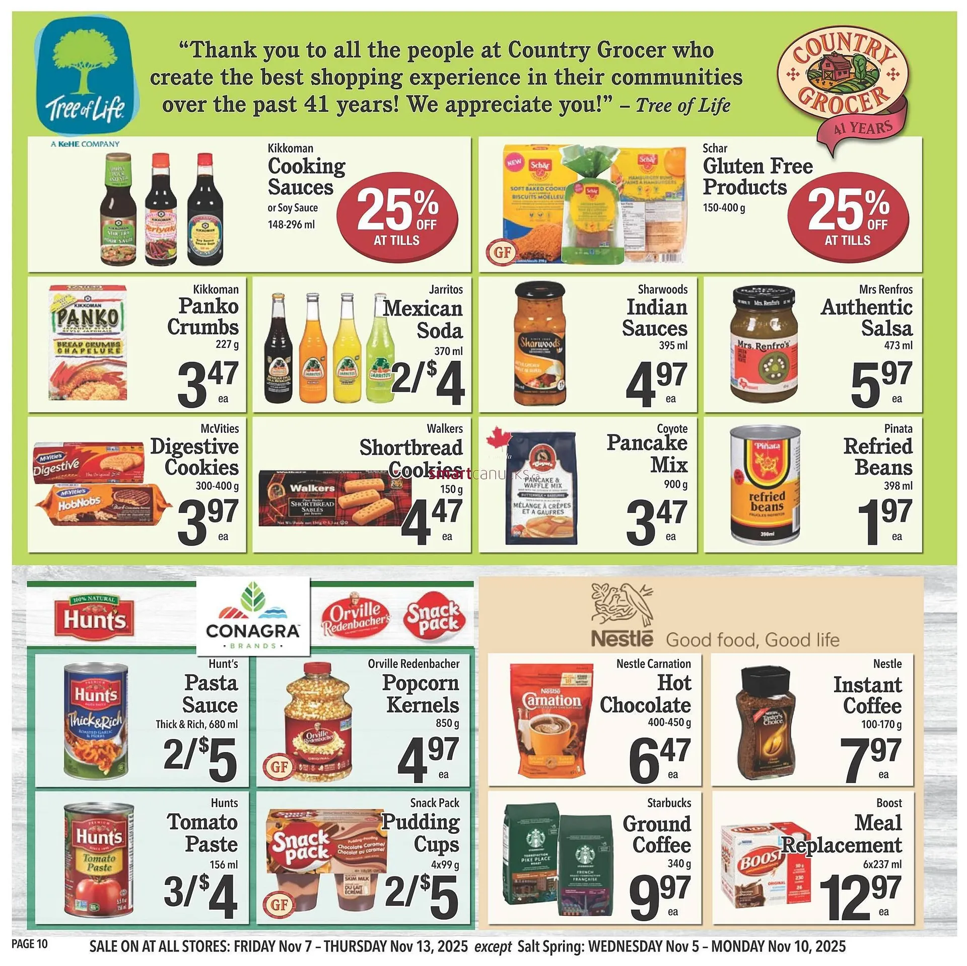 Country Grocer flyer from November 6 to November 12 2025 - flyer page 10