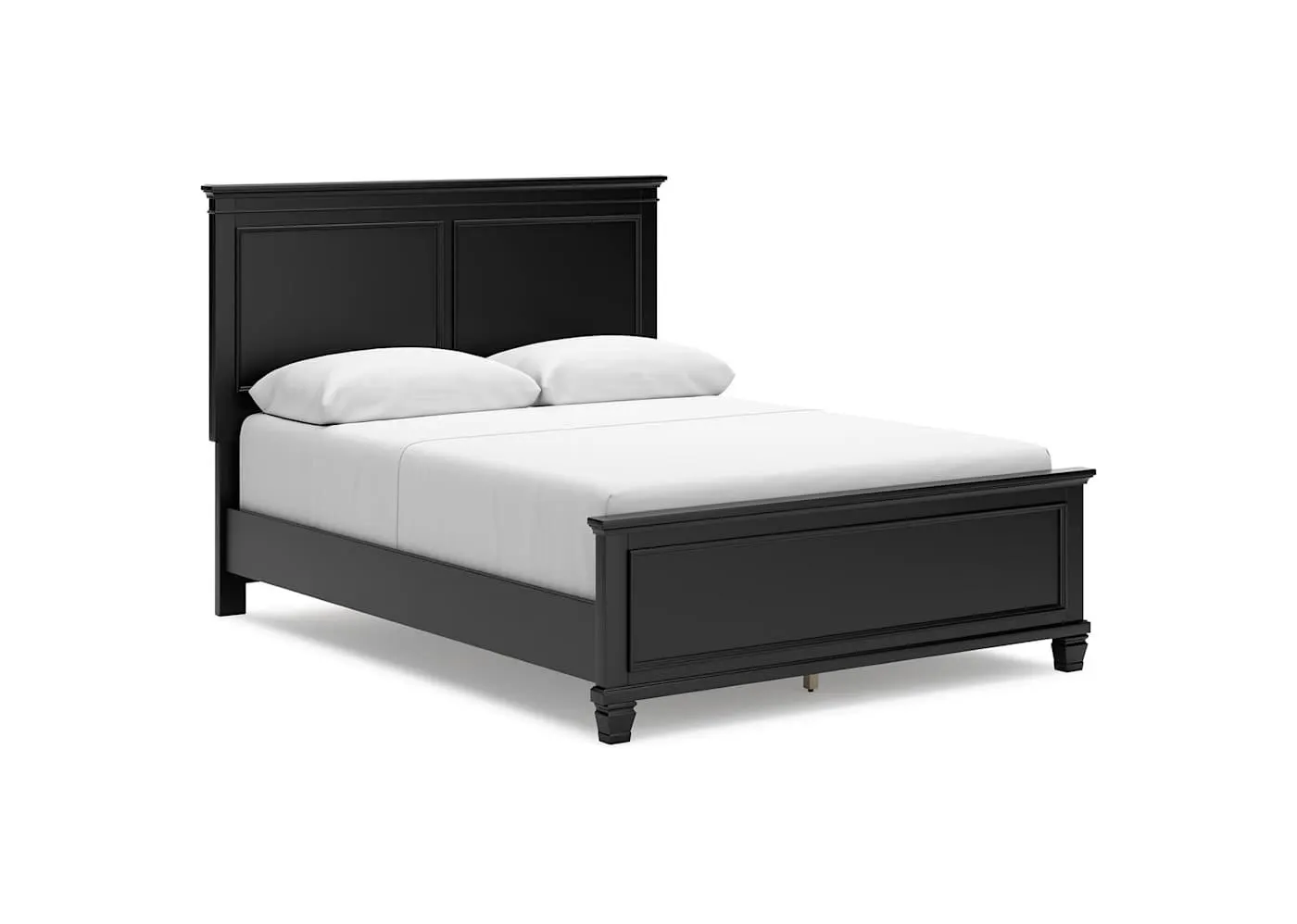 Lanolee Panel Bed - Black