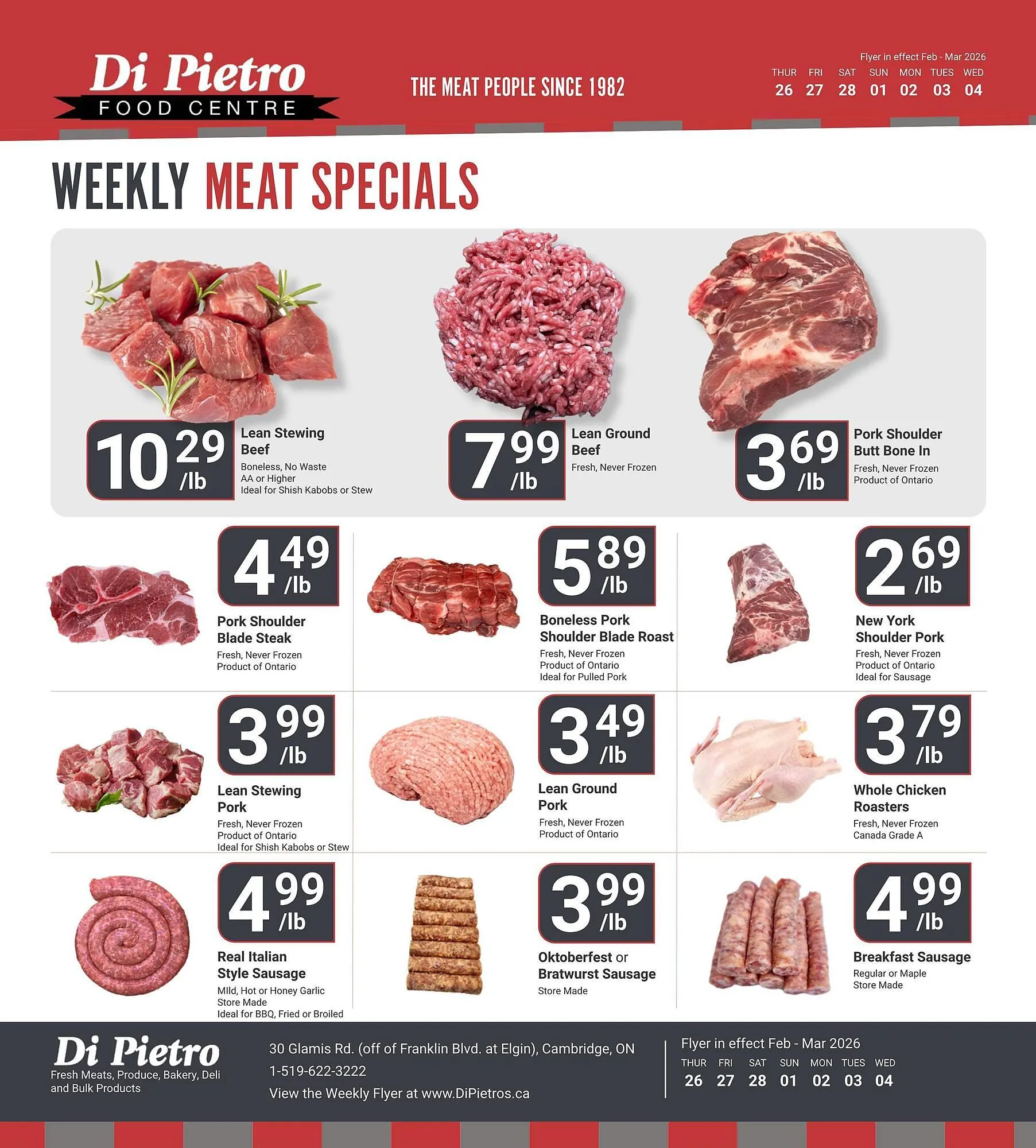 Di Pietro flyer from February 26 to March 4 2026 - flyer page 2