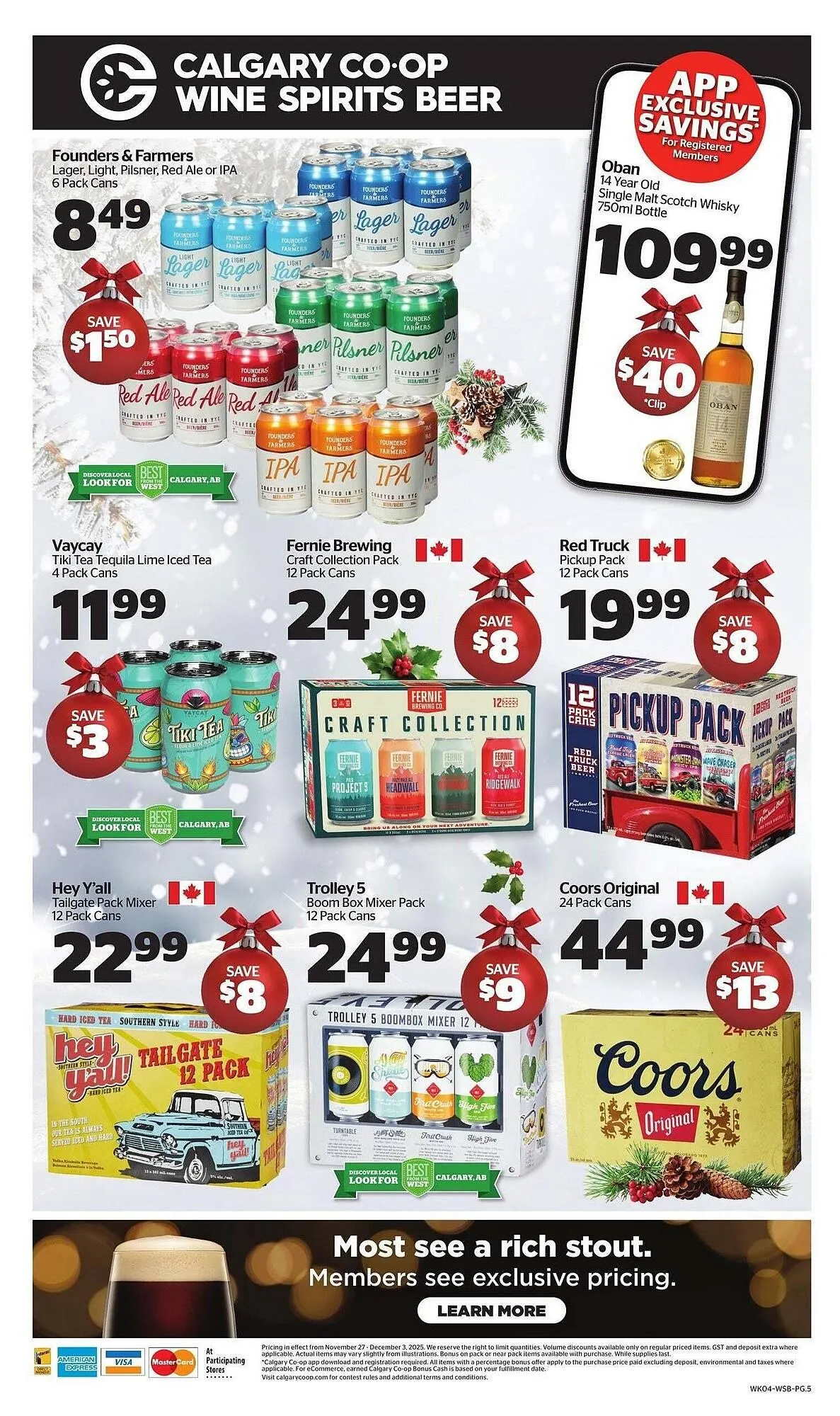 Calgary Co-op flyer from December 2 to December 15 2025 - flyer page 5