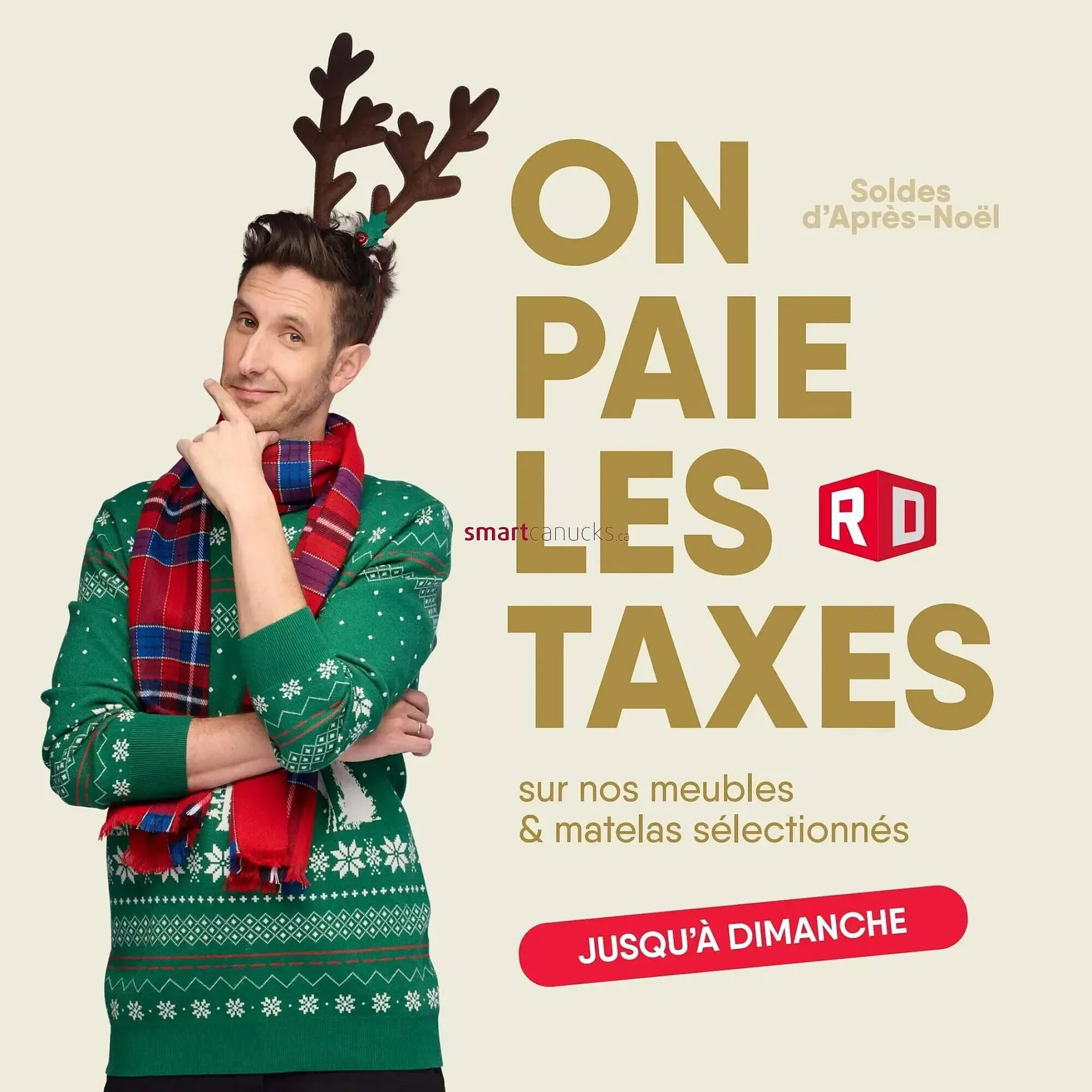 Meubles RD flyer from December 22 to December 28 2025 - flyer page 1