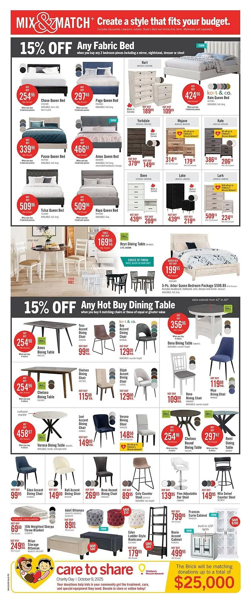 The Brick flyer from September 30 to October 9 2025 - flyer page 11