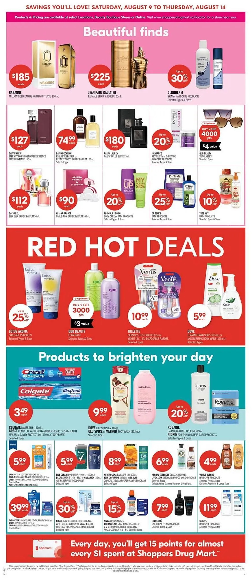 Shoppers Drug Mart flyer from August 9 to August 14 2025 - flyer page 10