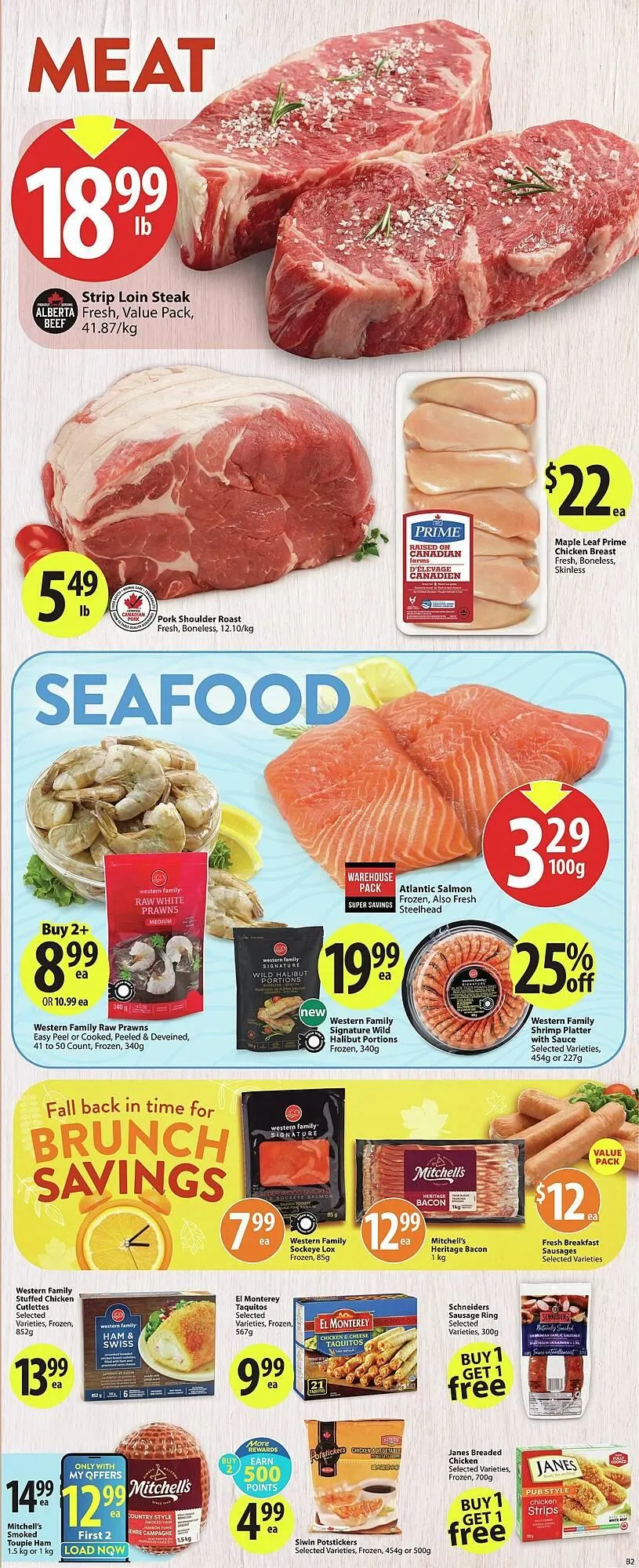 Save on Foods flyer from October 31 to November 7 2024 - flyer page 6